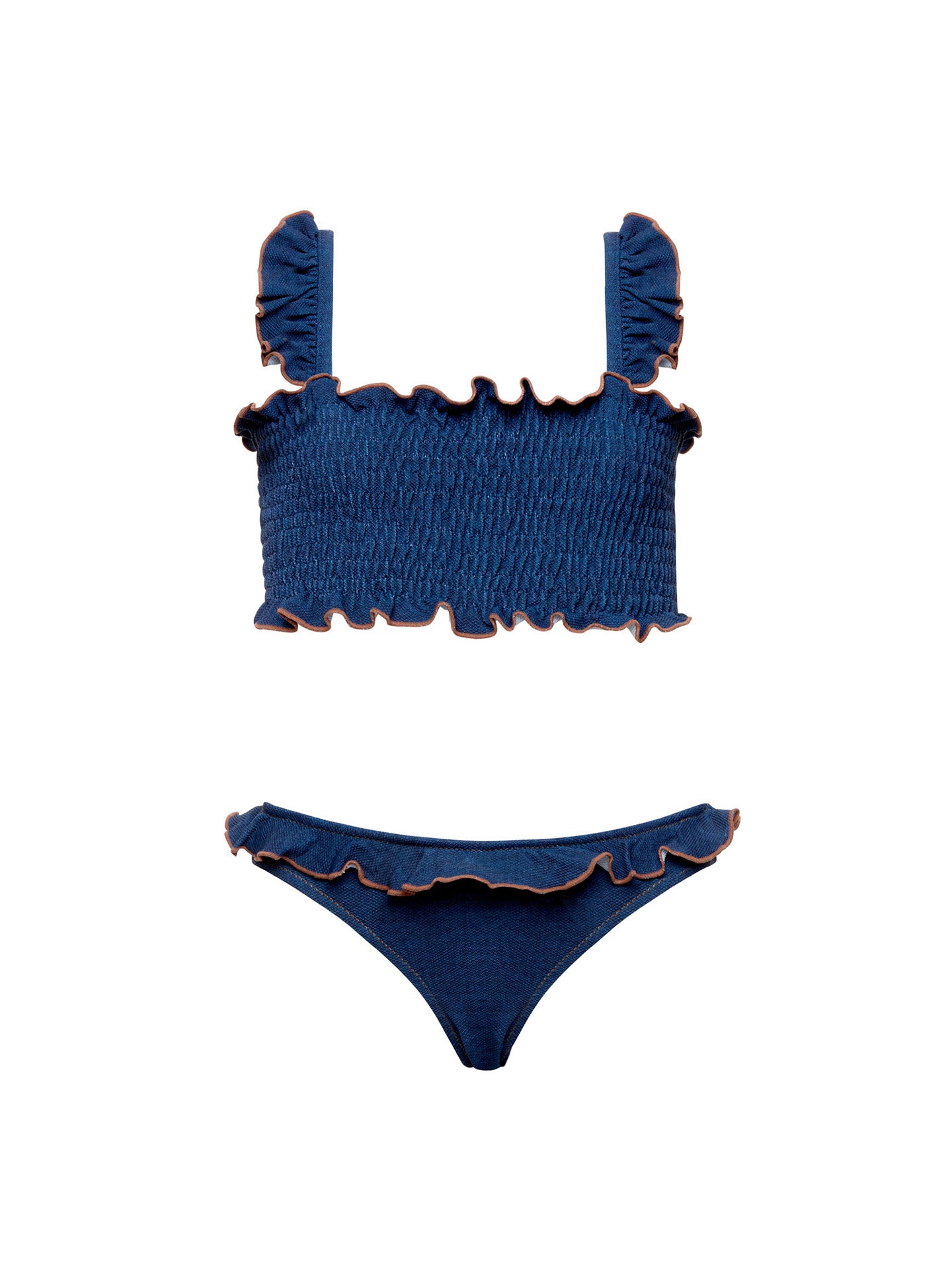 NALA KIDS BIKINI | BLUE DENIM