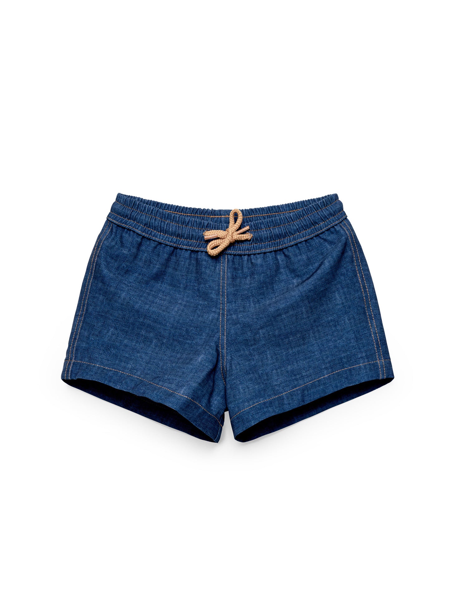 PRINCIPEZINHO KIDS SWIM SHORTS | BLUE DENIM