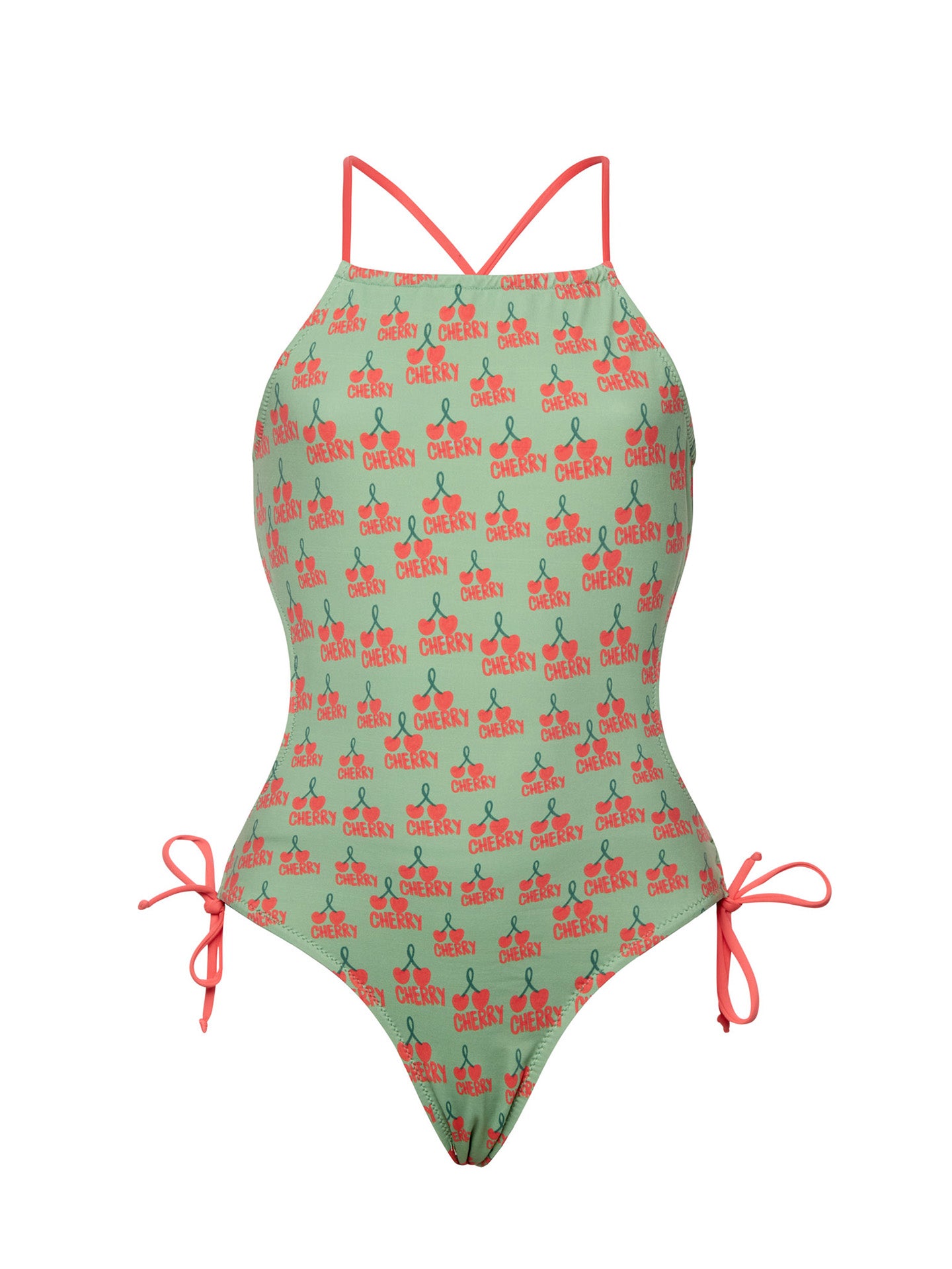 JANE KIDS SWIMSUIT | CHERRY GREEN