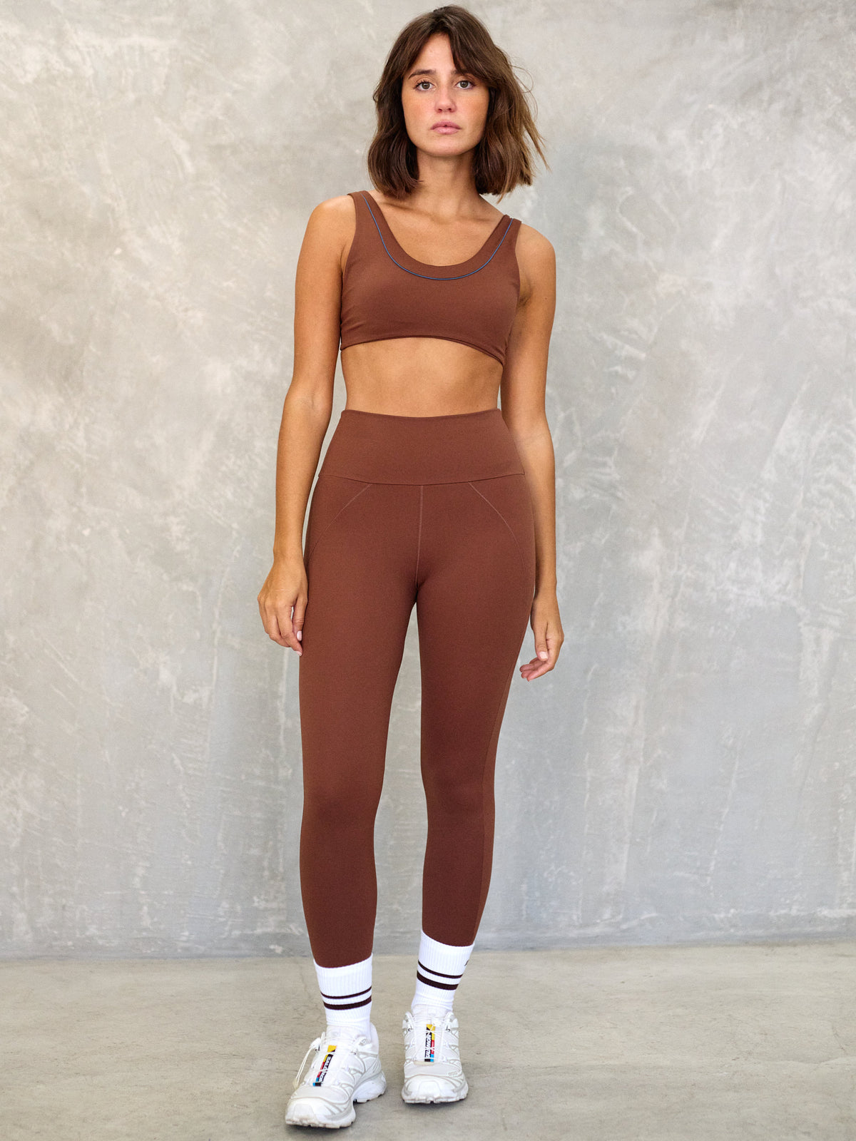 EFFORTLESS LEGGINGS | BROWN TIRAMISU