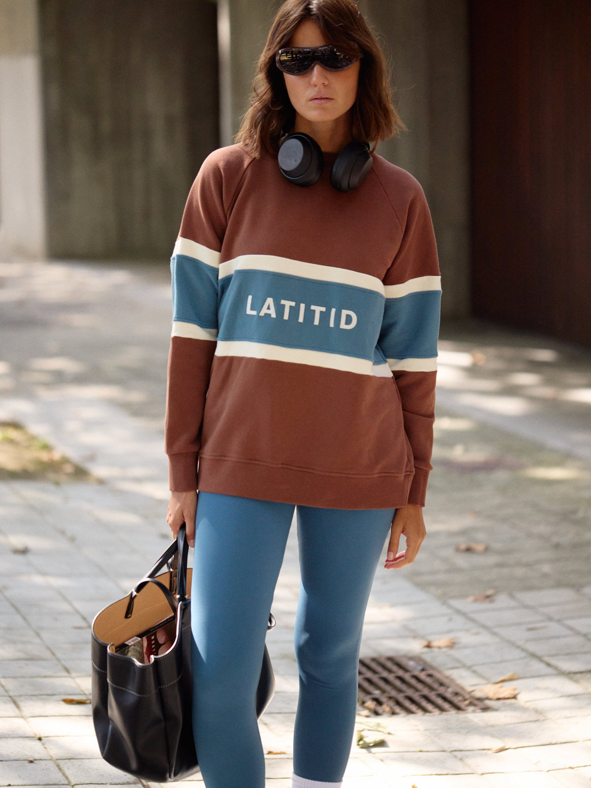 LATITID SWEATSHIRT | BROWN TIRAMISU