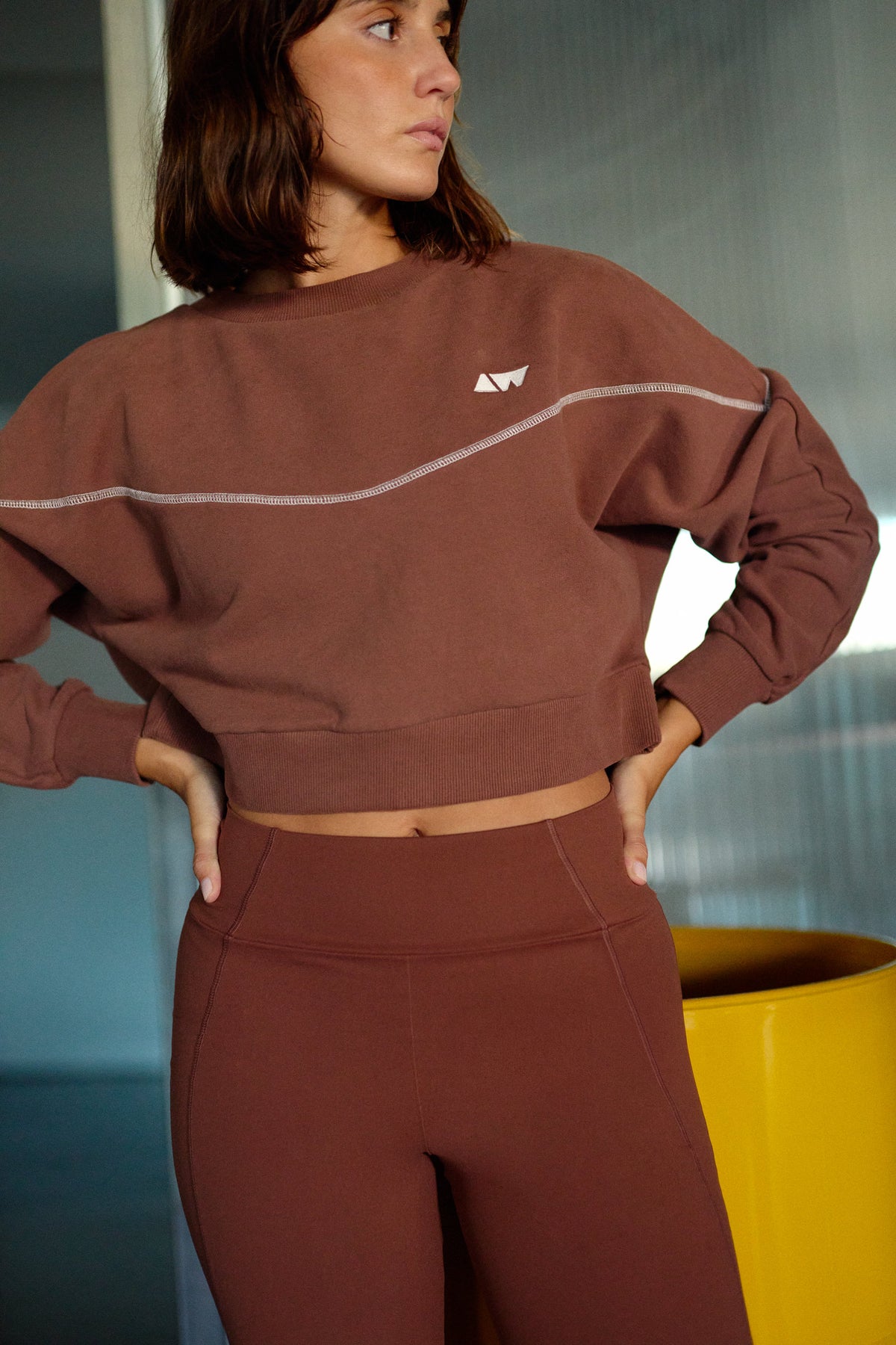 RESET SWEATSHIRT | BROWN TIRAMISU
