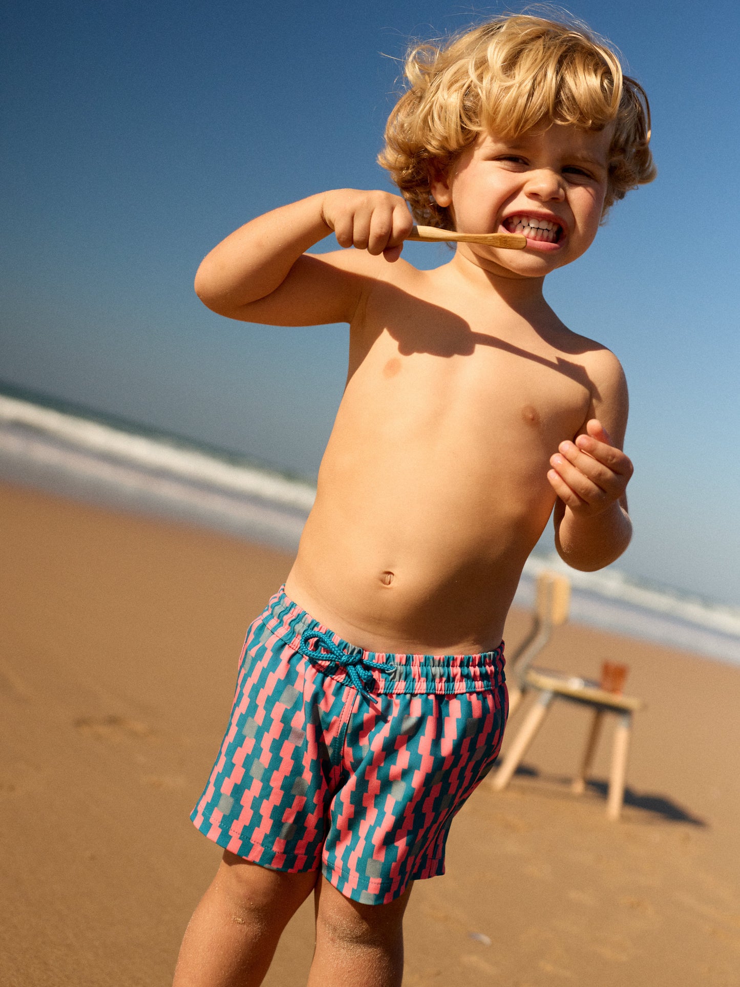 PRINCIPEZINHO KIDS SWIM SHORTS | PUZZLE