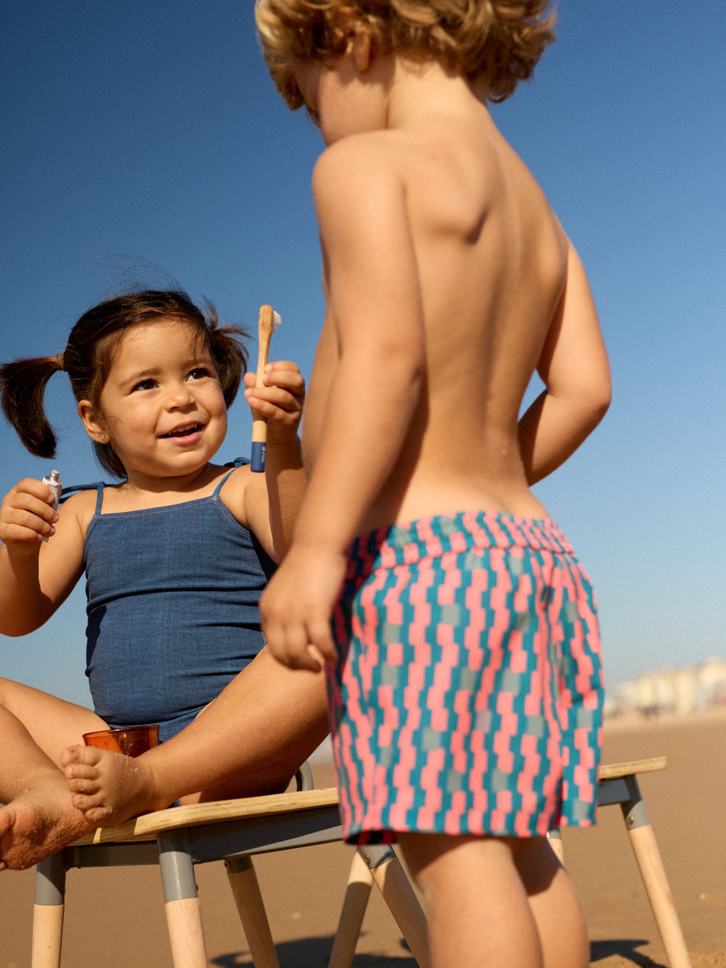 PRINCIPEZINHO KIDS SWIM SHORTS | PUZZLE