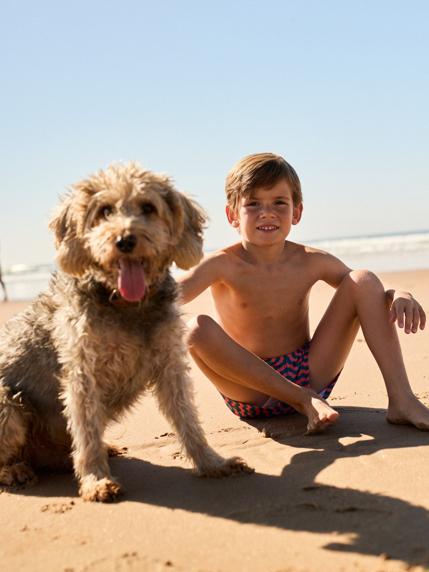 PRINCIPEZINHO KIDS SWIM SHORTS | PUZZLE