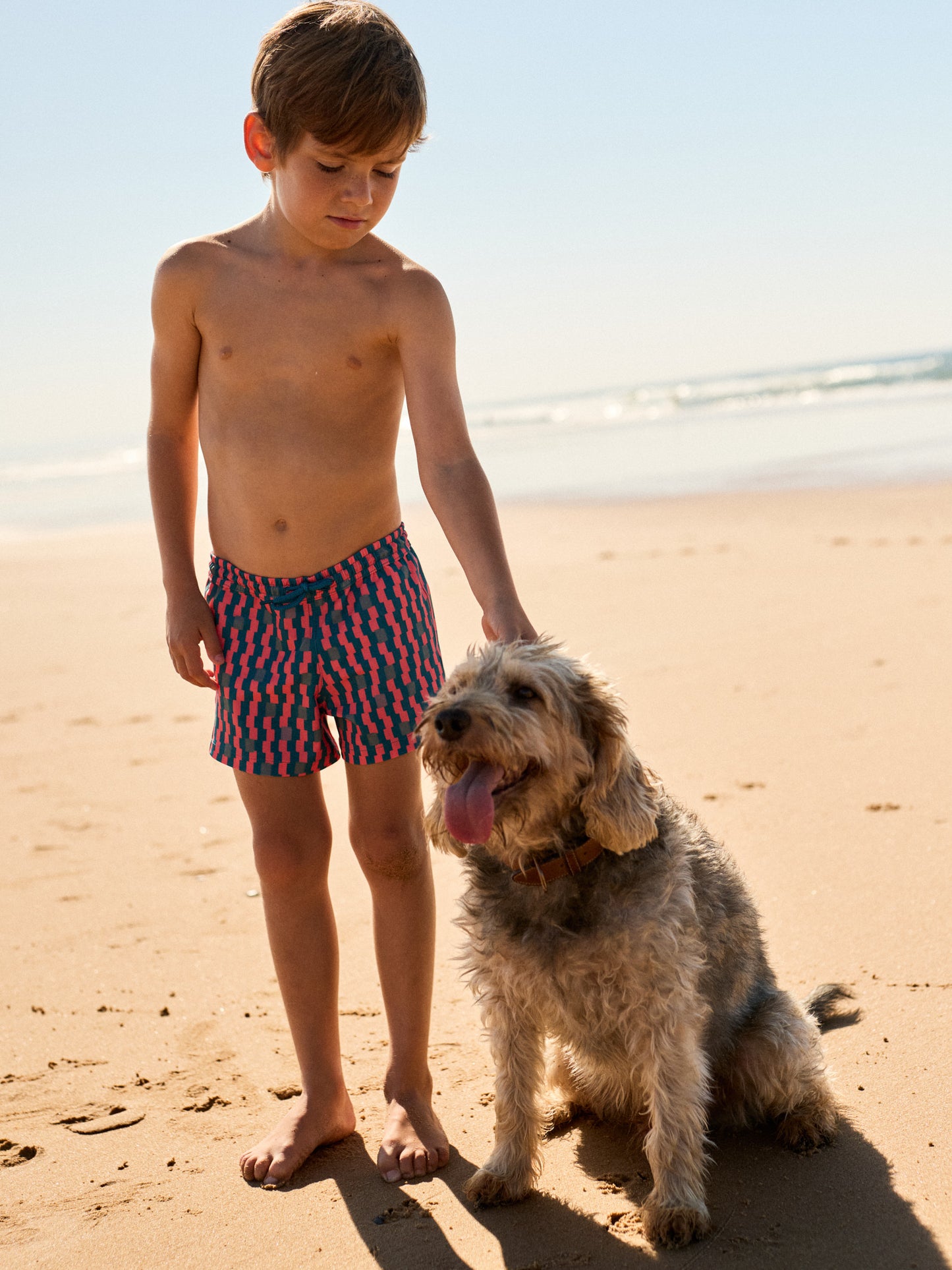 PRINCIPEZINHO KIDS SWIM SHORTS | PUZZLE