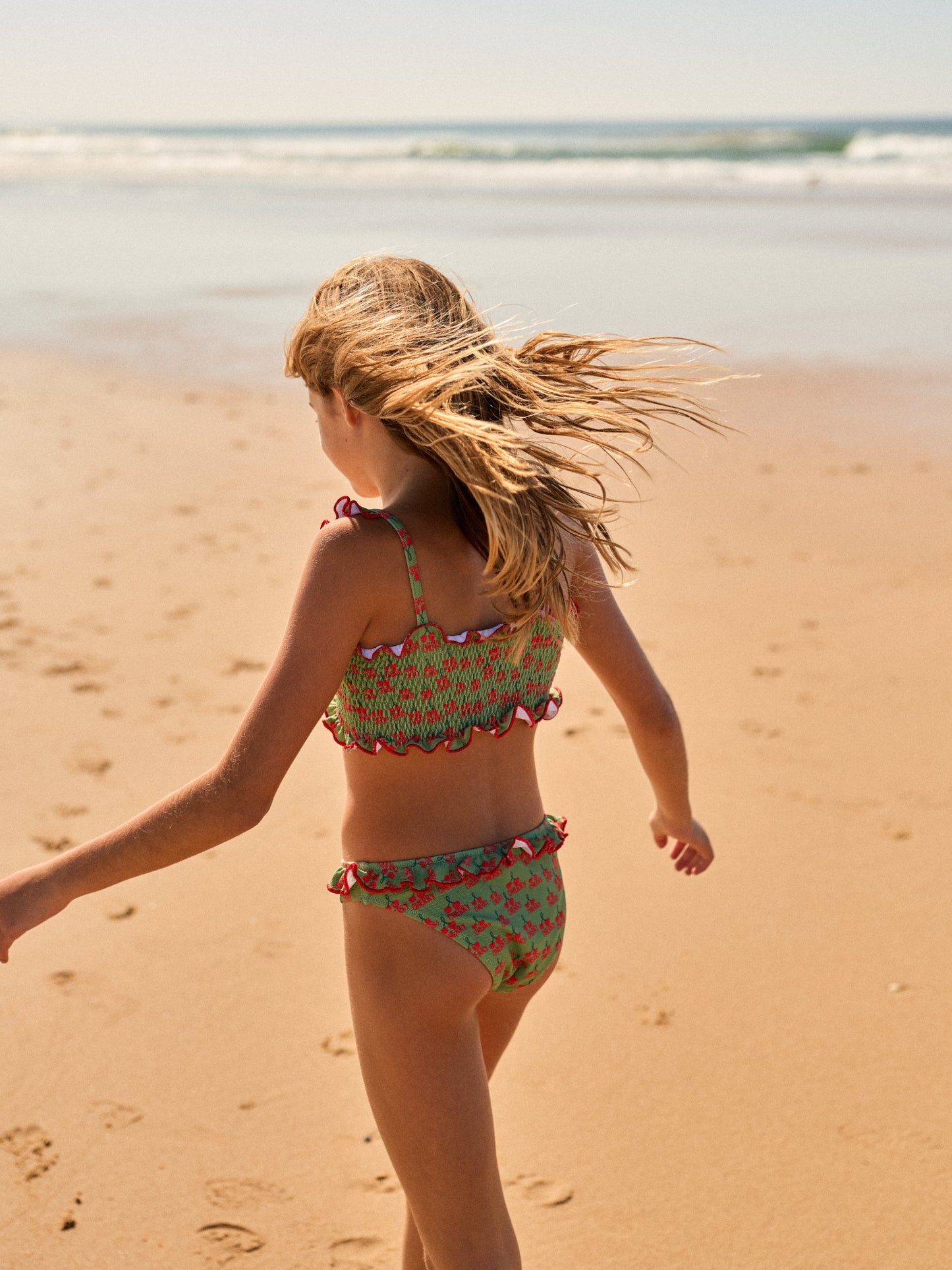 NALA KIDS BIKINI | CHERRY GREEN