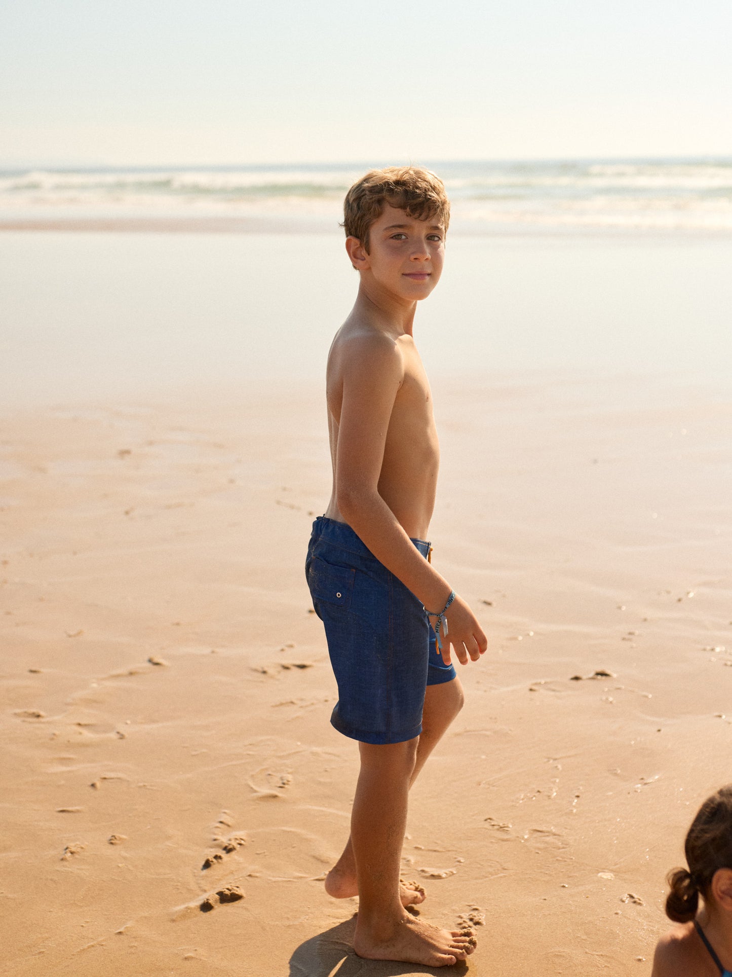 PETER PAN KIDS BOARDSHORTS | BLUE DENIM