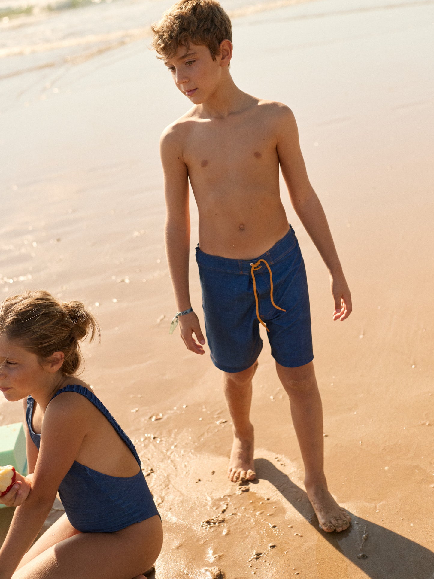 PETER PAN KIDS BOARDSHORTS | BLUE DENIM