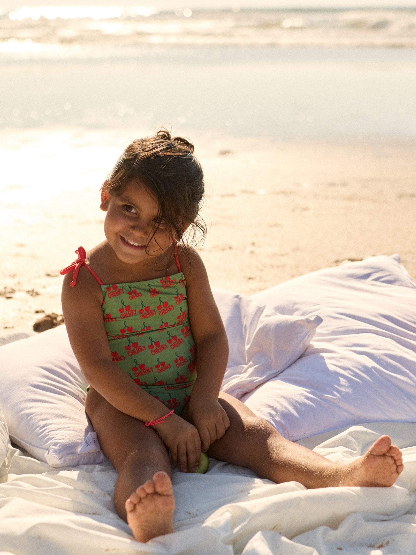 BOO KIDS SWIMSUIT | CHERRY GREEN
