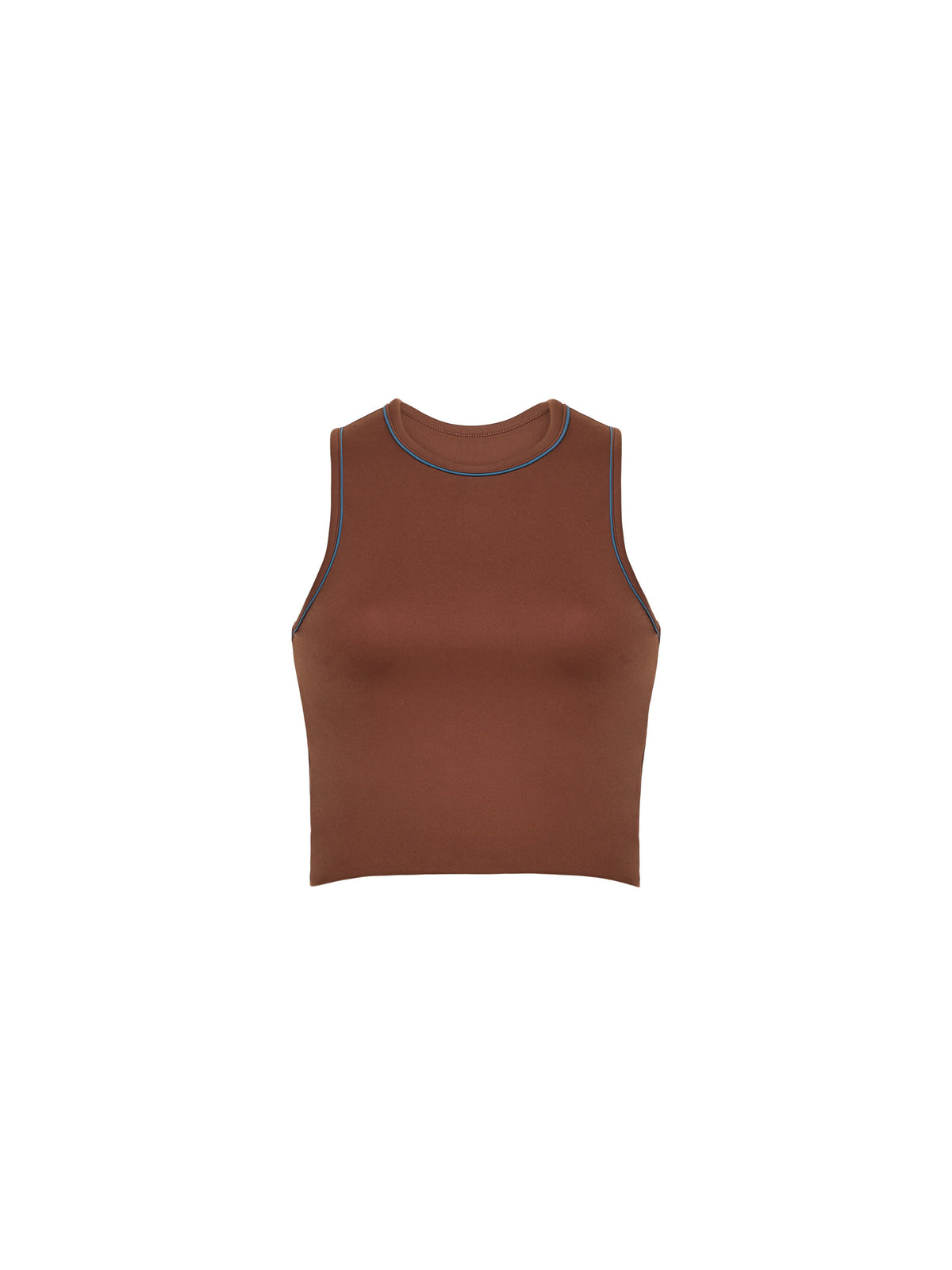 FOUNDATION TANK TOP | BROWN TIRAMISU