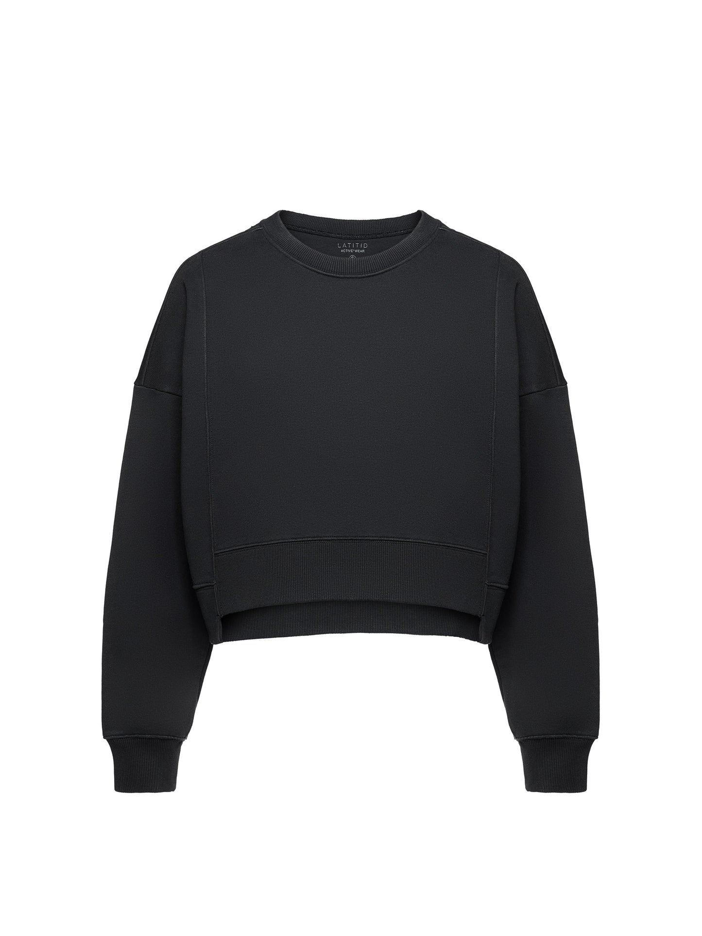 ON TRACK SWEATER | MIDNIGHT BLACK