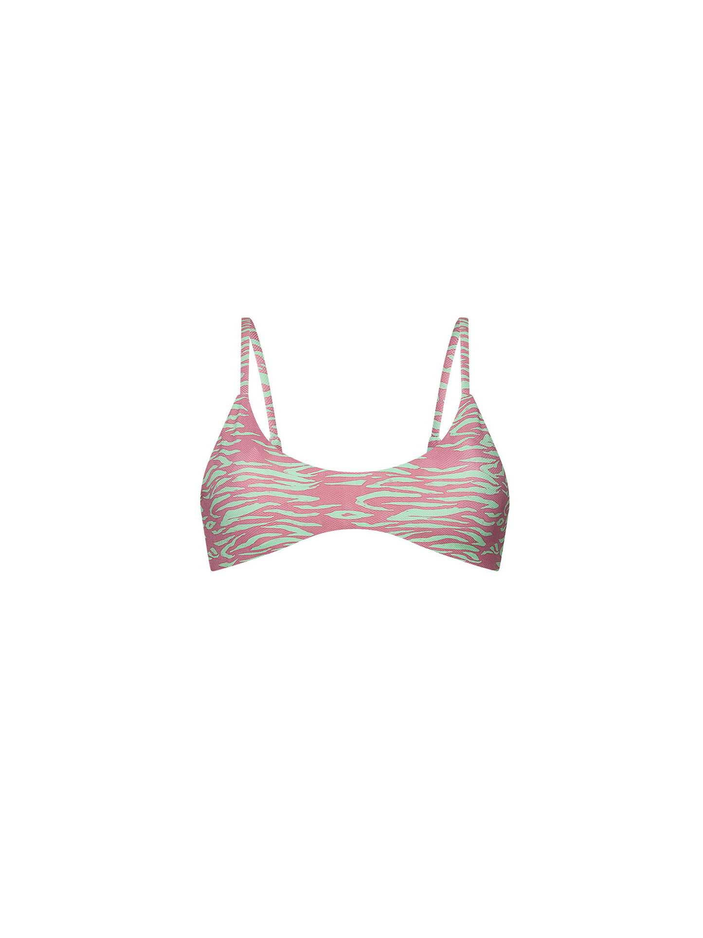 THE GUARI BIKINI TOP | ELECTRIC ZEBRA