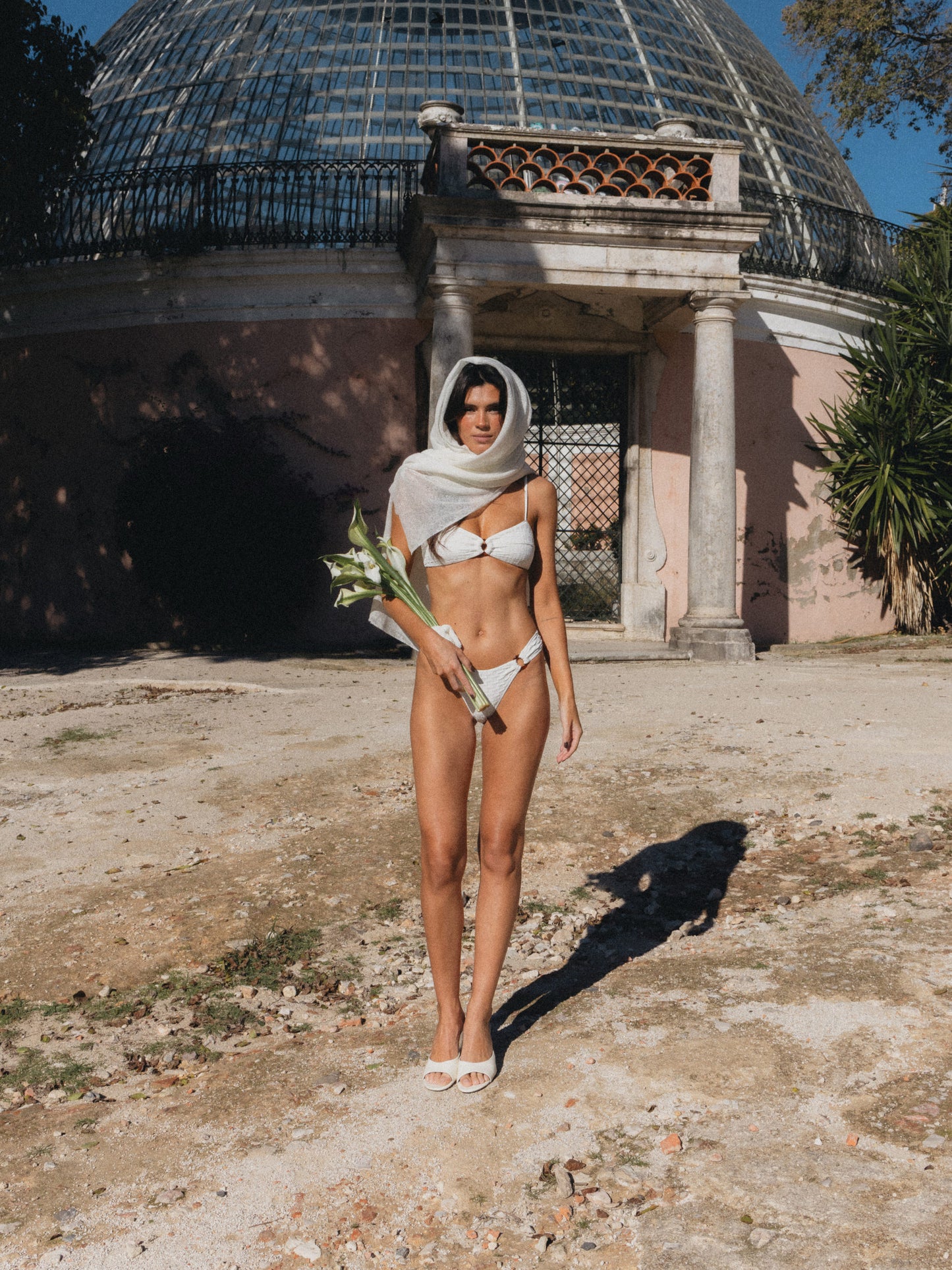 THE LOW-WAIST “RUNAWAY” BIKINI I SALTY WHITE