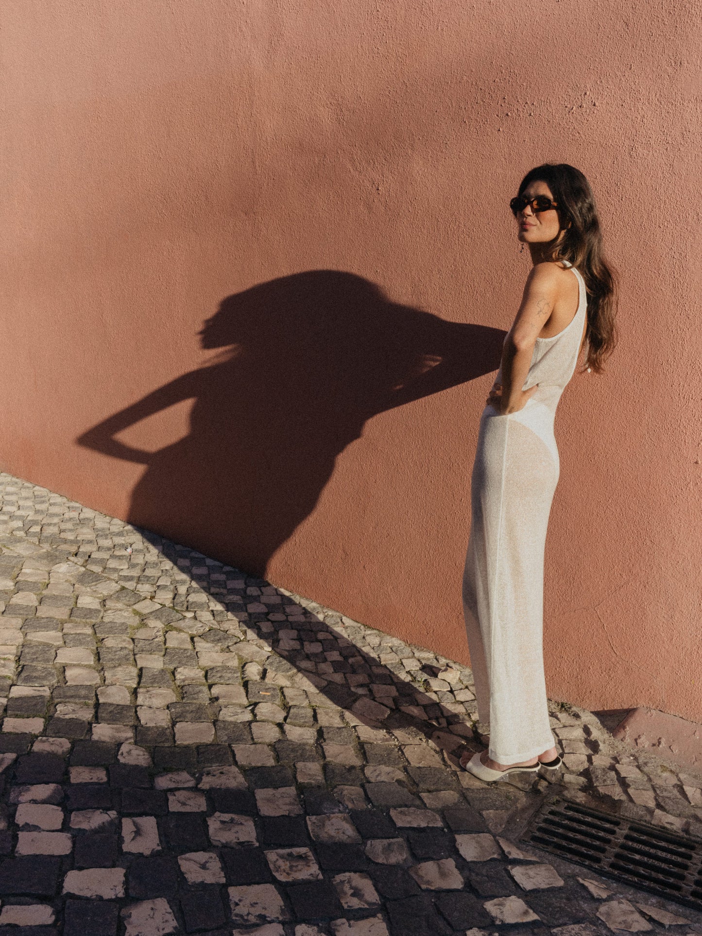 THE AFTERPARTY KAFTAN I SALTY WHITE