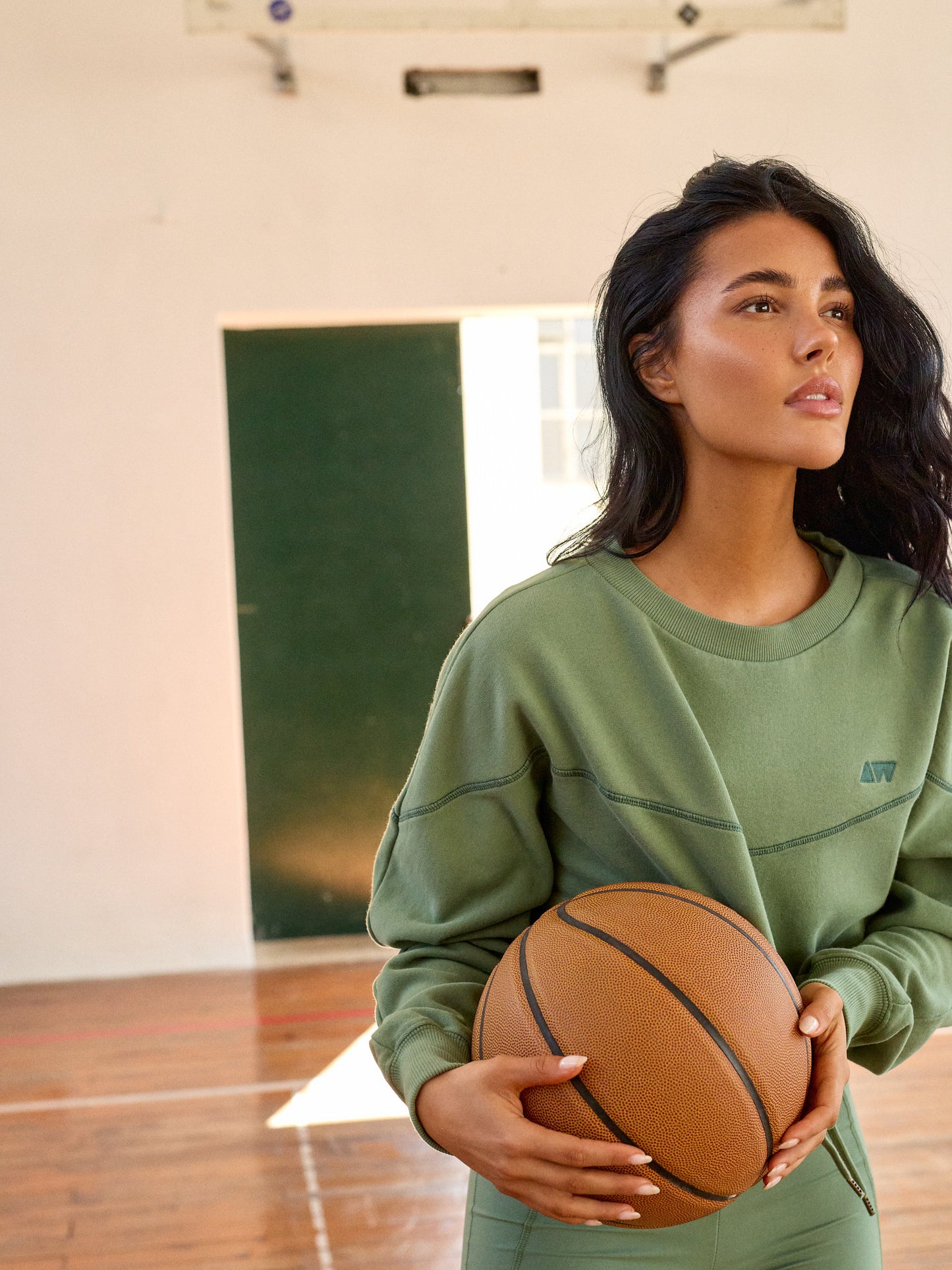 KEEP UP SWEATER | SAGE