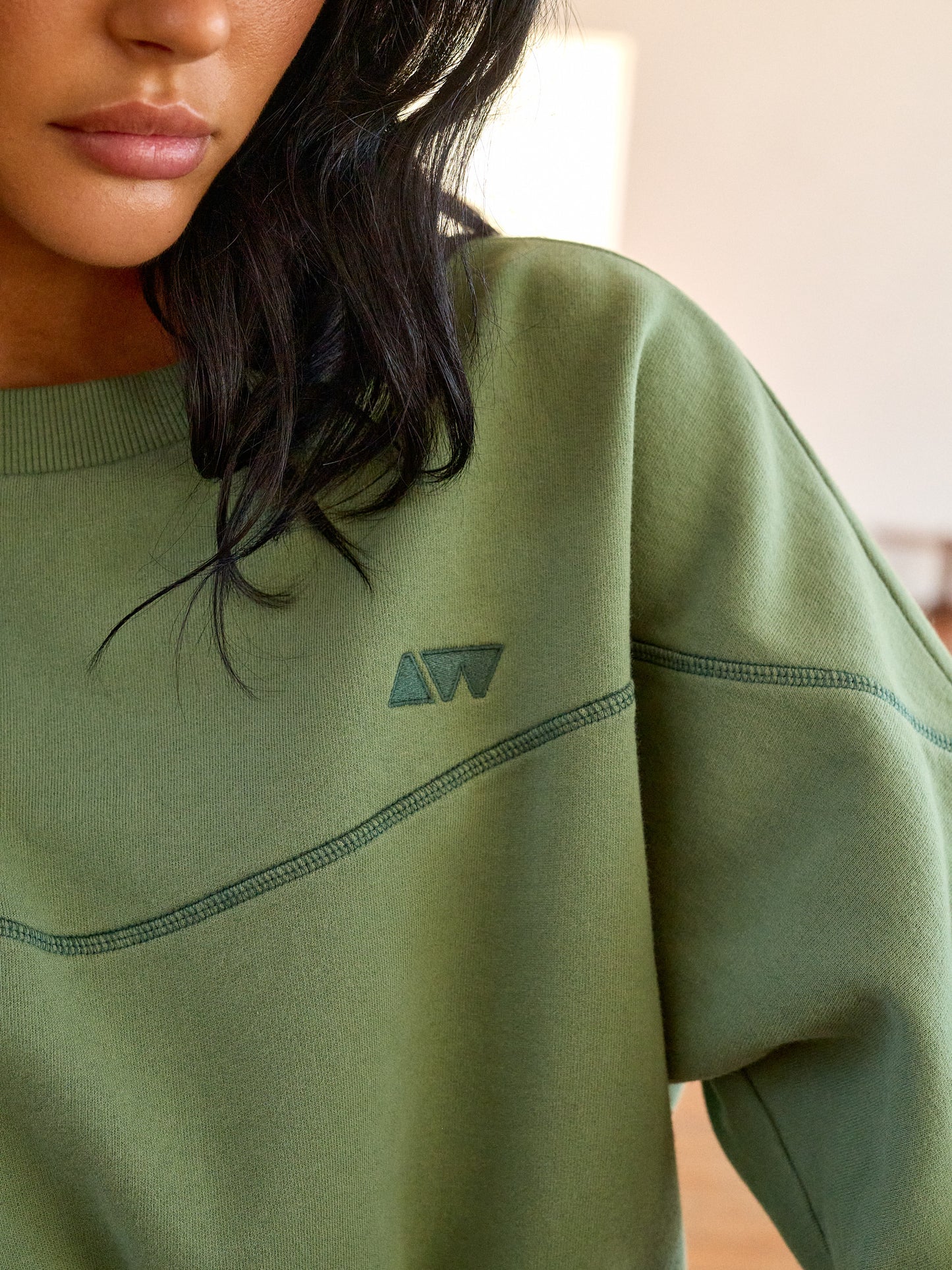 KEEP UP SWEATER | SAGE