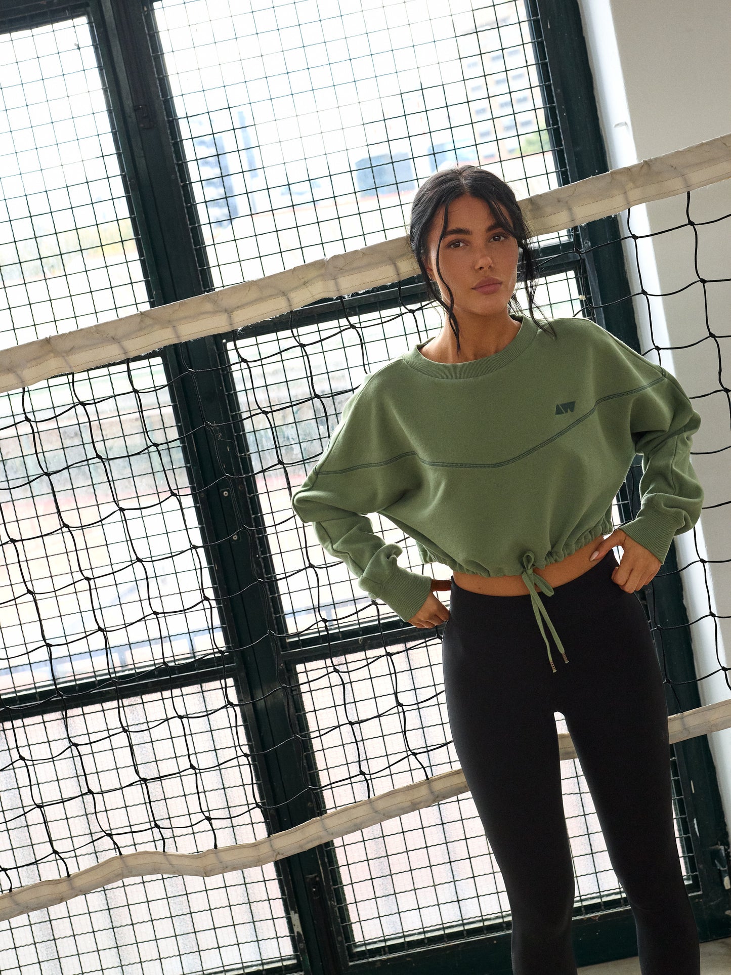 KEEP UP SWEATER | SAGE