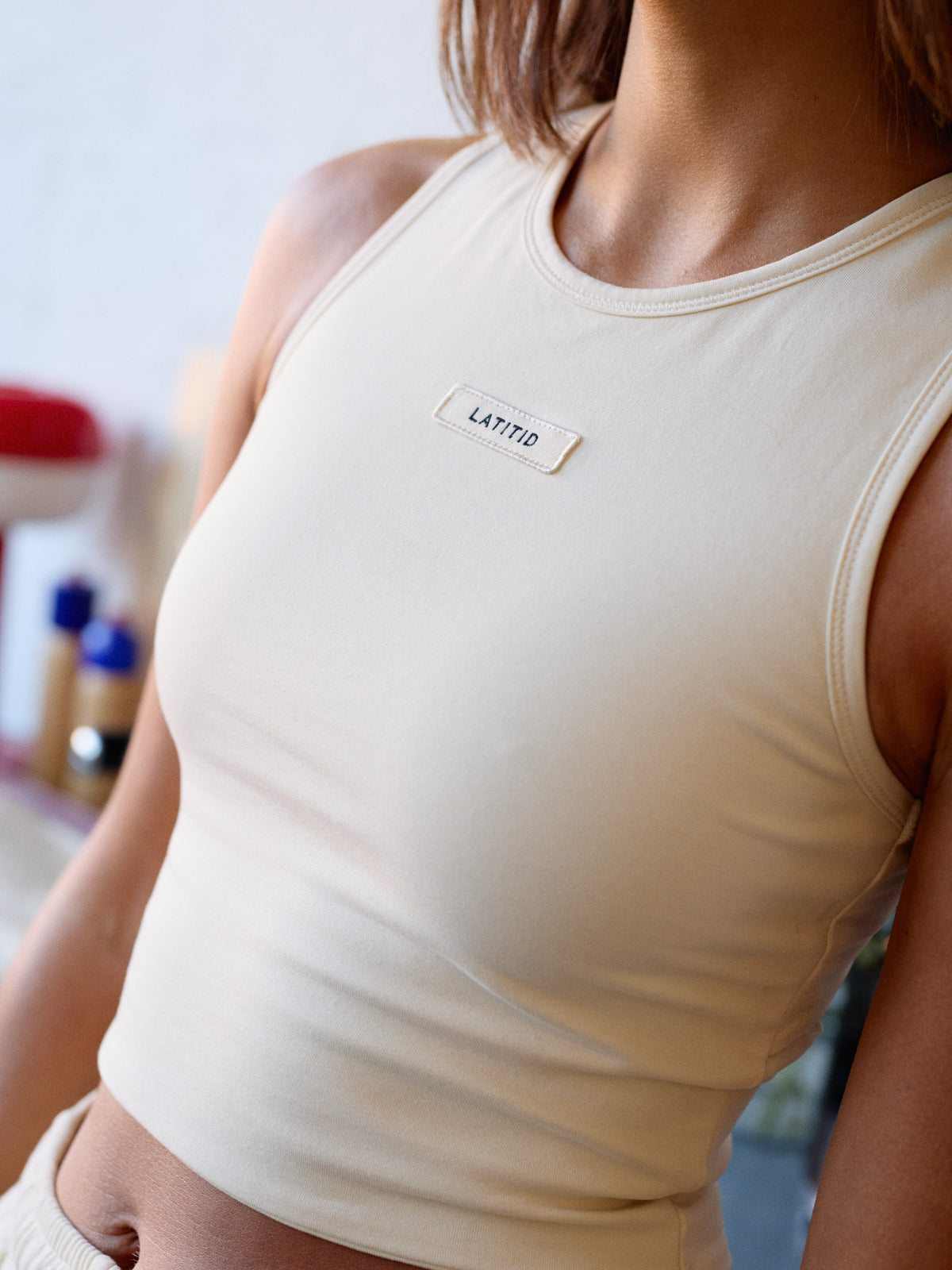 FOUNDATION TANK TOP | WHISPER WHITE