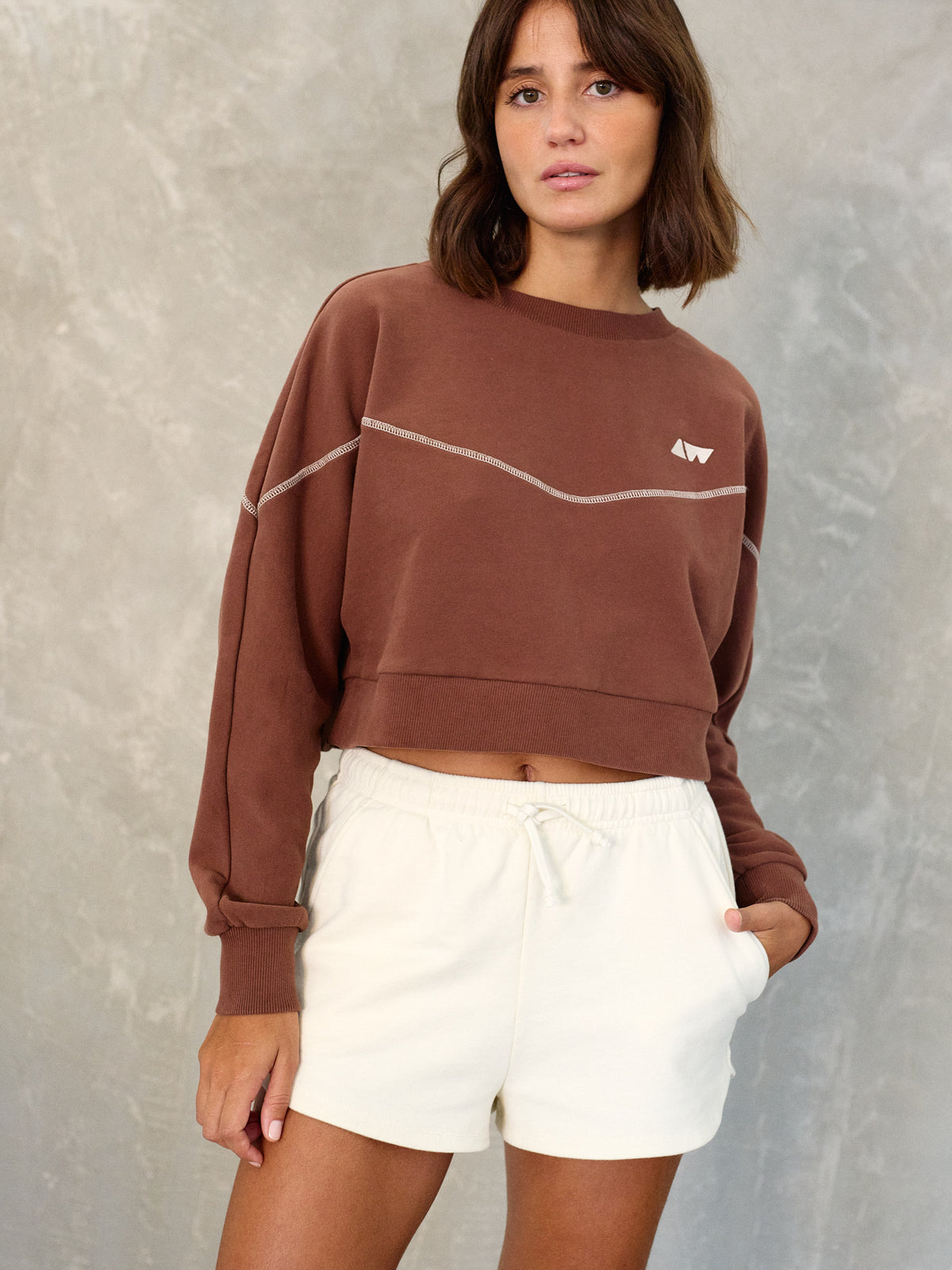 RESET SWEATSHIRT | BROWN TIRAMISU