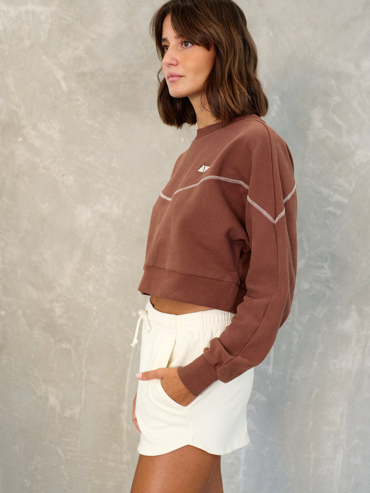 RESET SWEATSHIRT | BROWN TIRAMISU