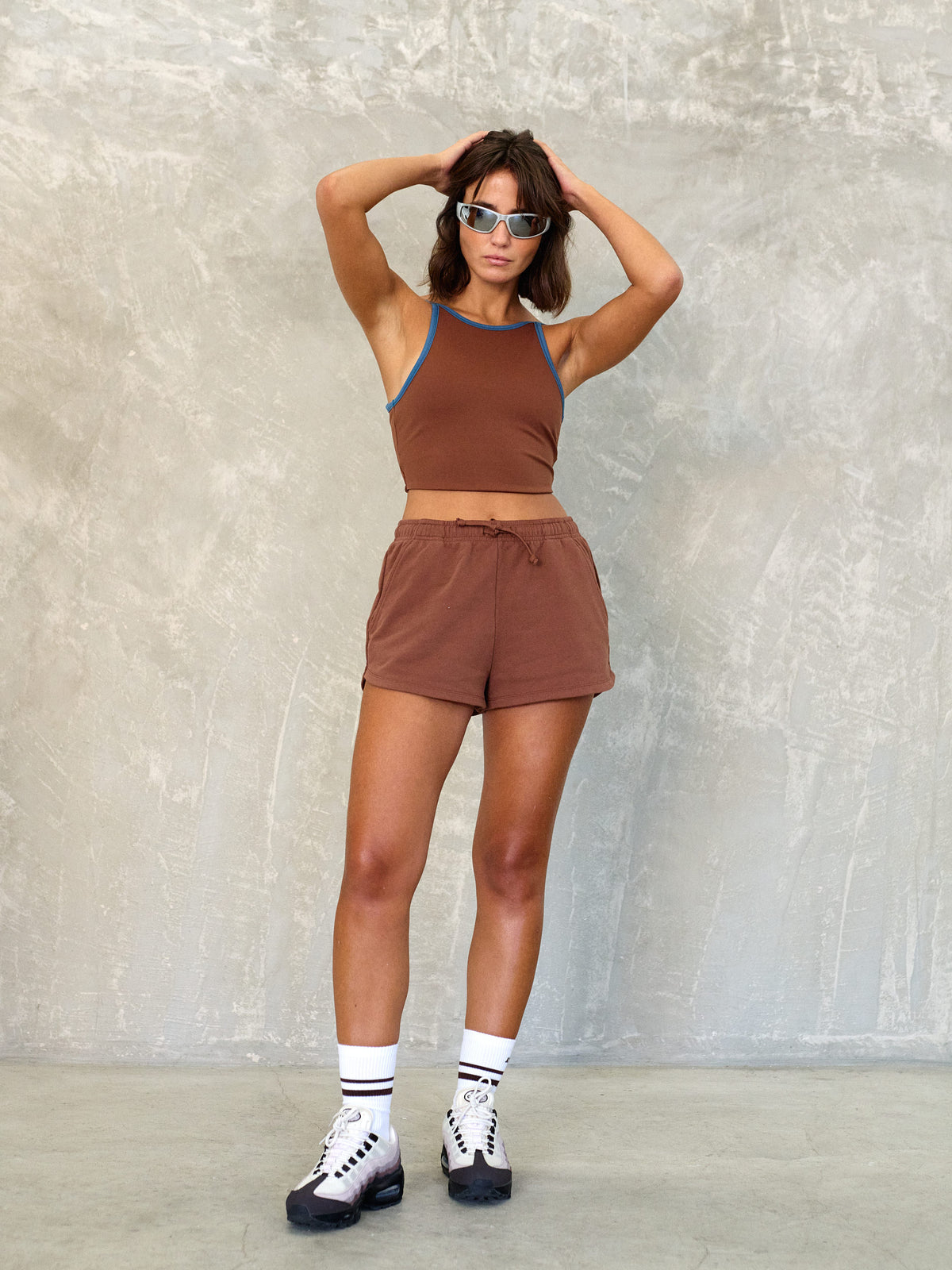 FLOW SHORTS | BROWN TIRAMISU