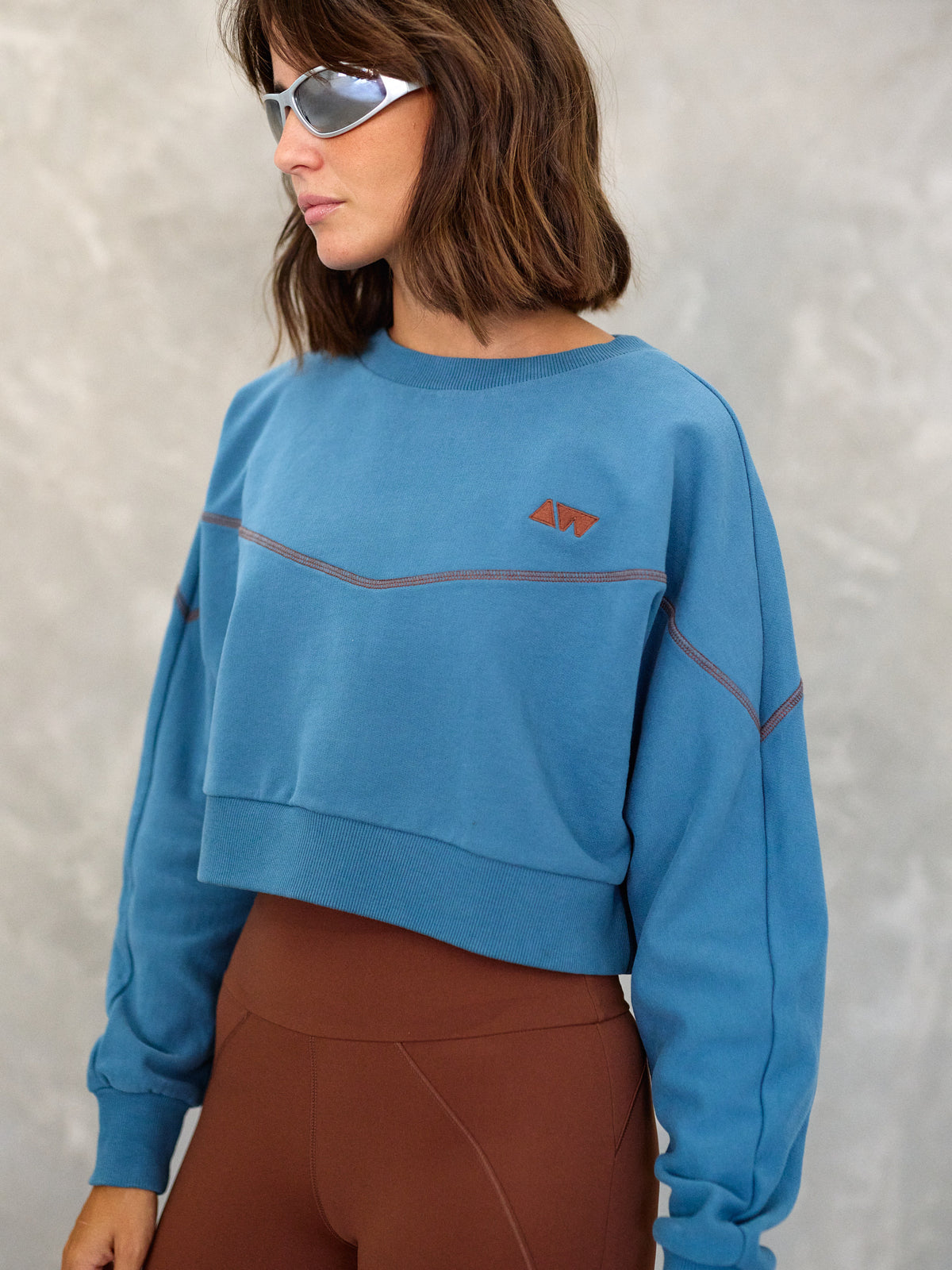 RESET SWEATSHIRT | BLUE TEAL