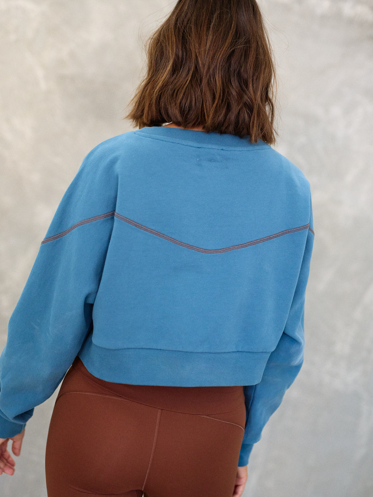 RESET SWEATSHIRT | BLUE TEAL