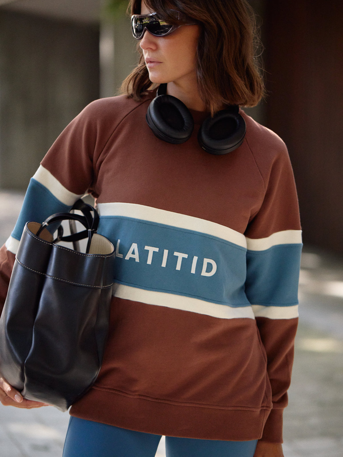LATITID SWEATSHIRT | BROWN TIRAMISU