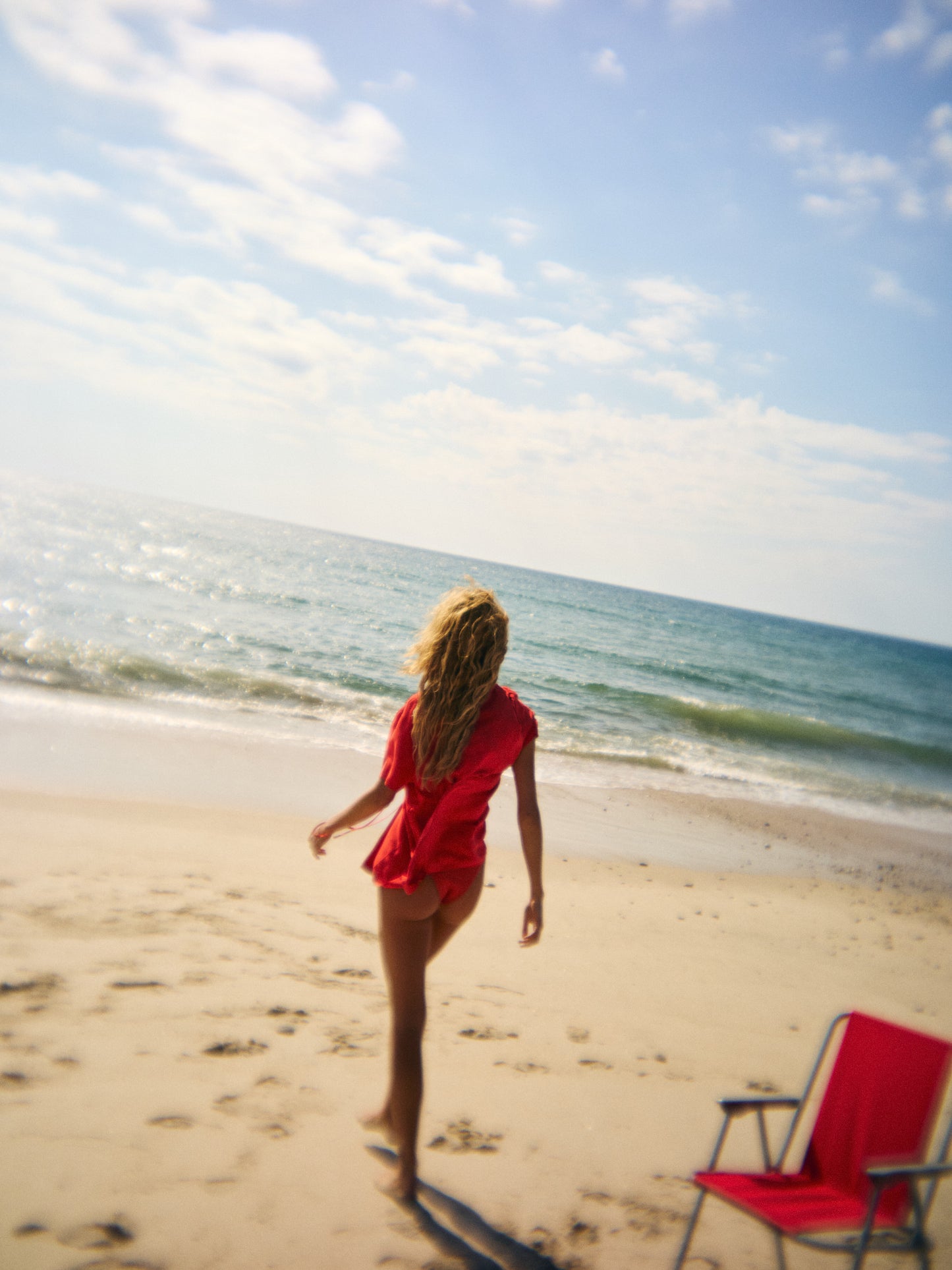COUNTRY BLOUSE | TRUE RED