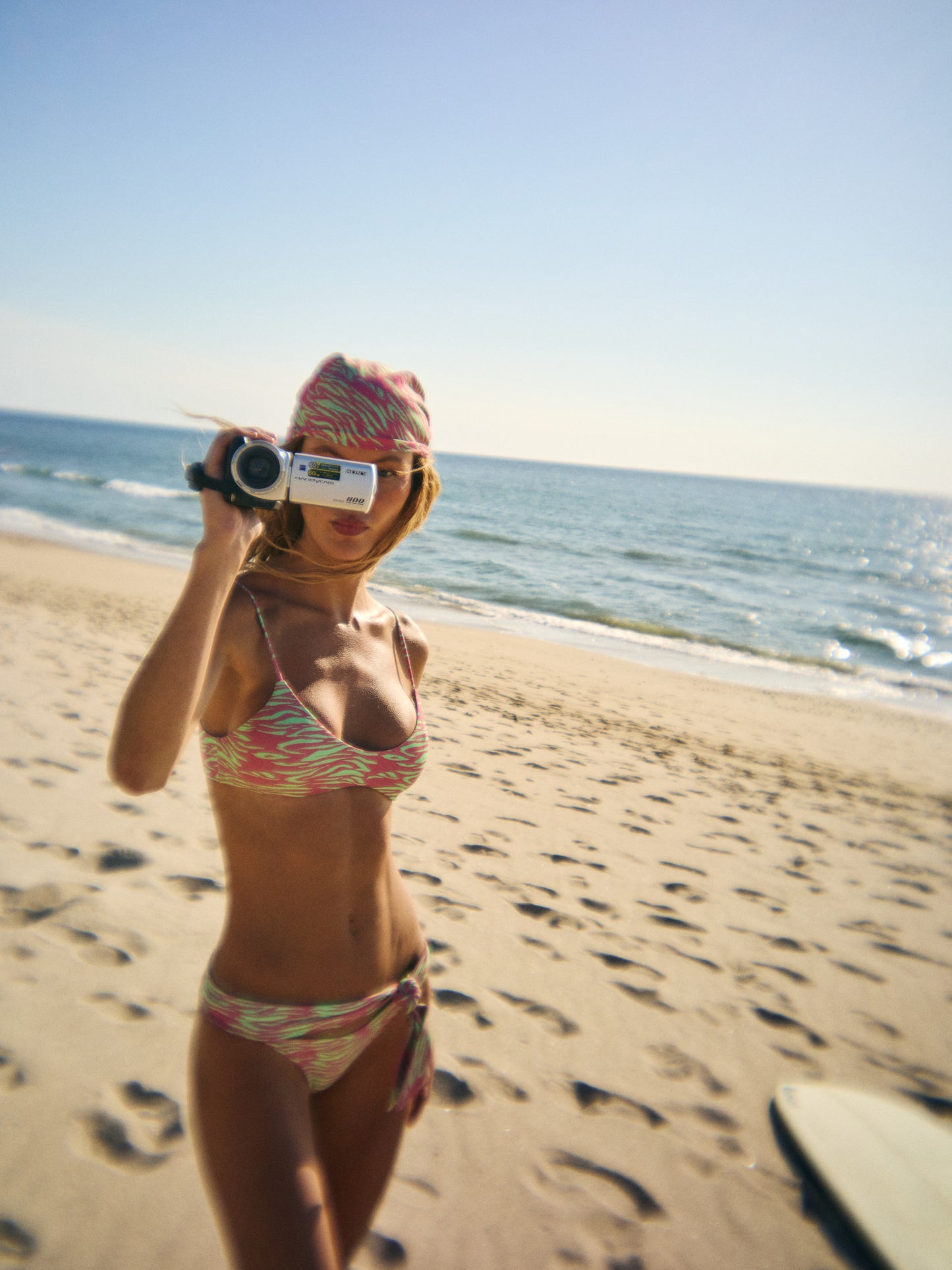 THE GUARI ROUND-NECK BEST-SELLER BIKINI | ELECTRIC ZEBRA