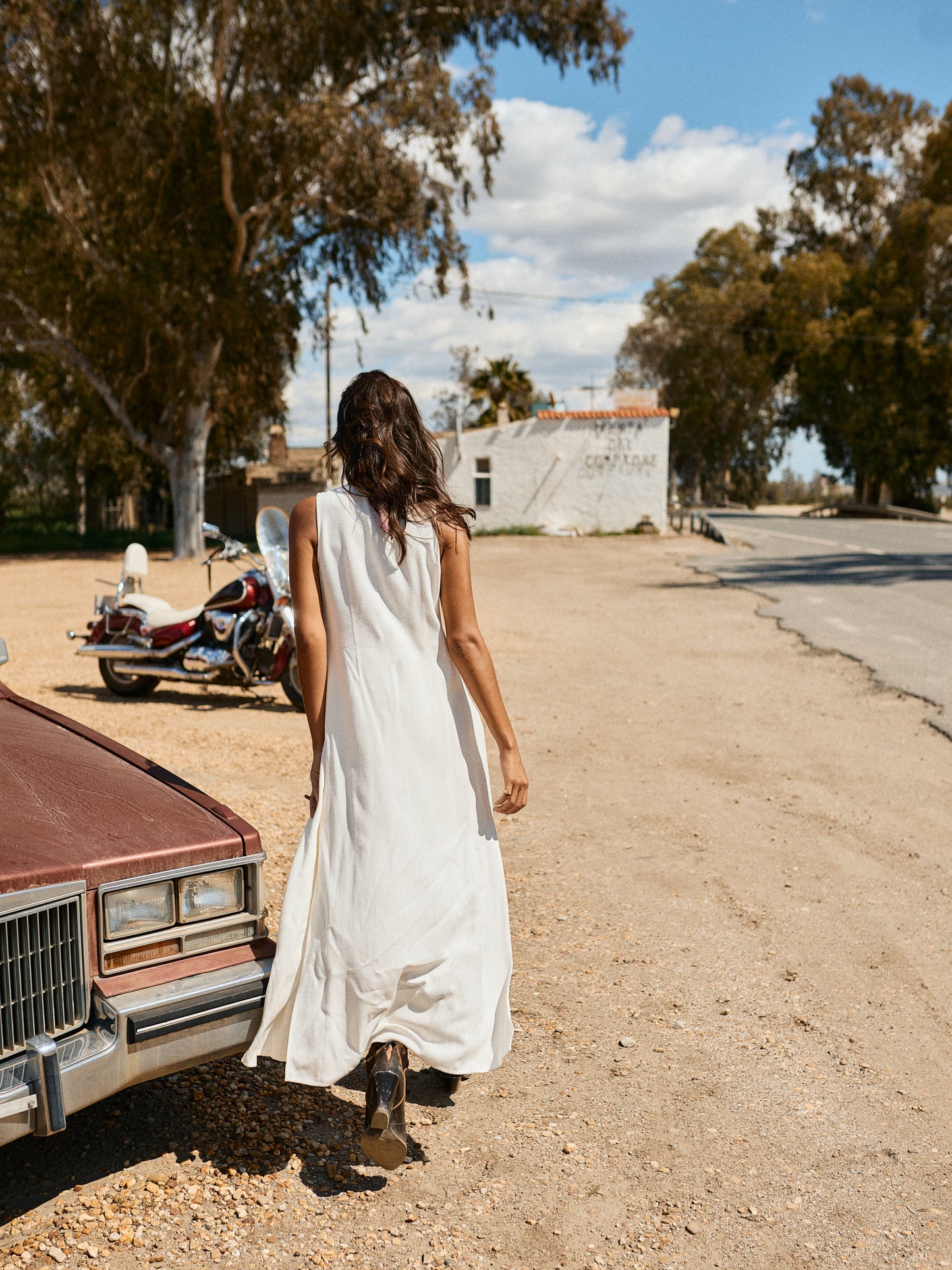 SUNDOWN COVER-UP | SALTY WHITE