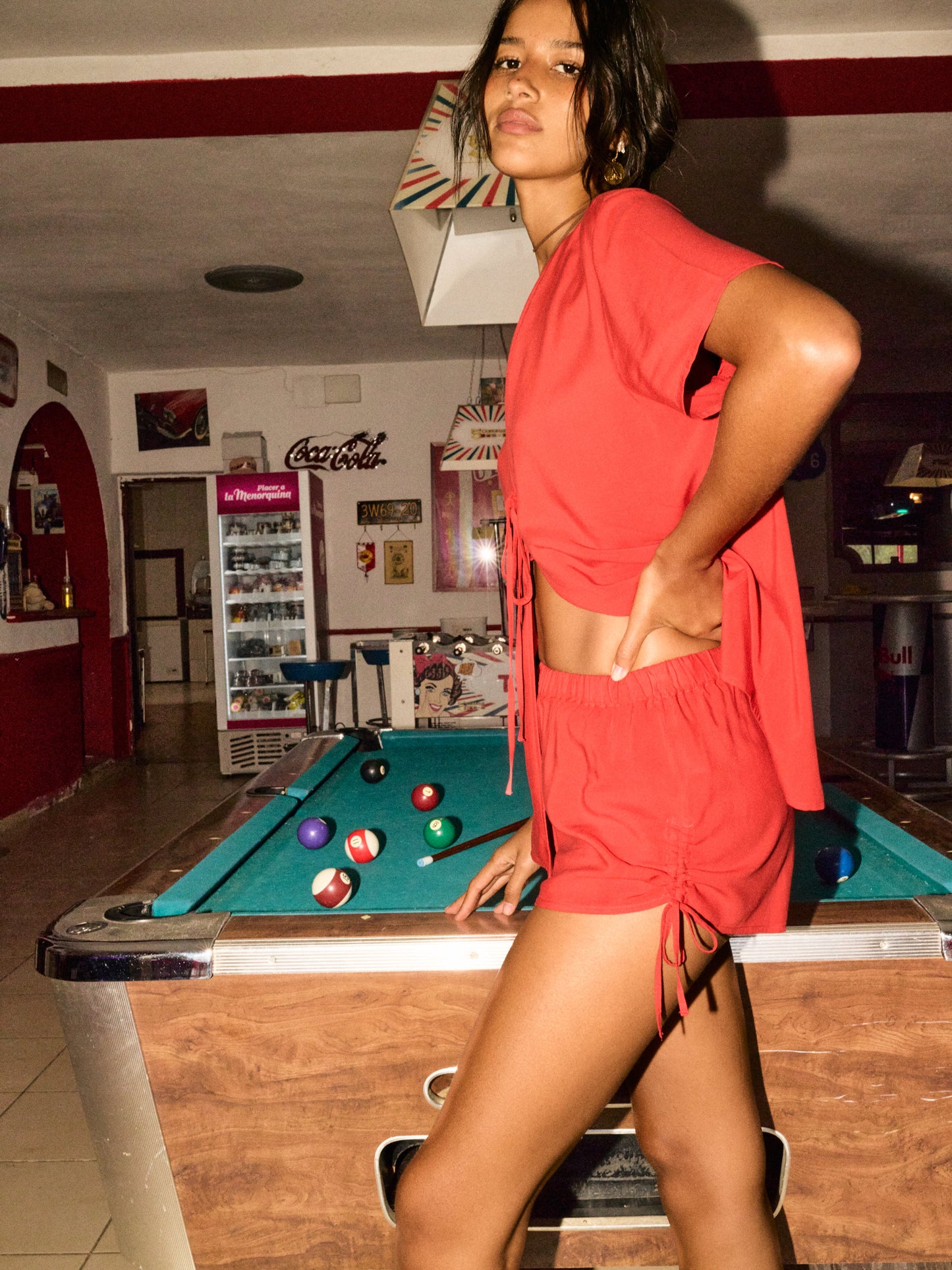 BOOGIE SHORTS | TRUE RED