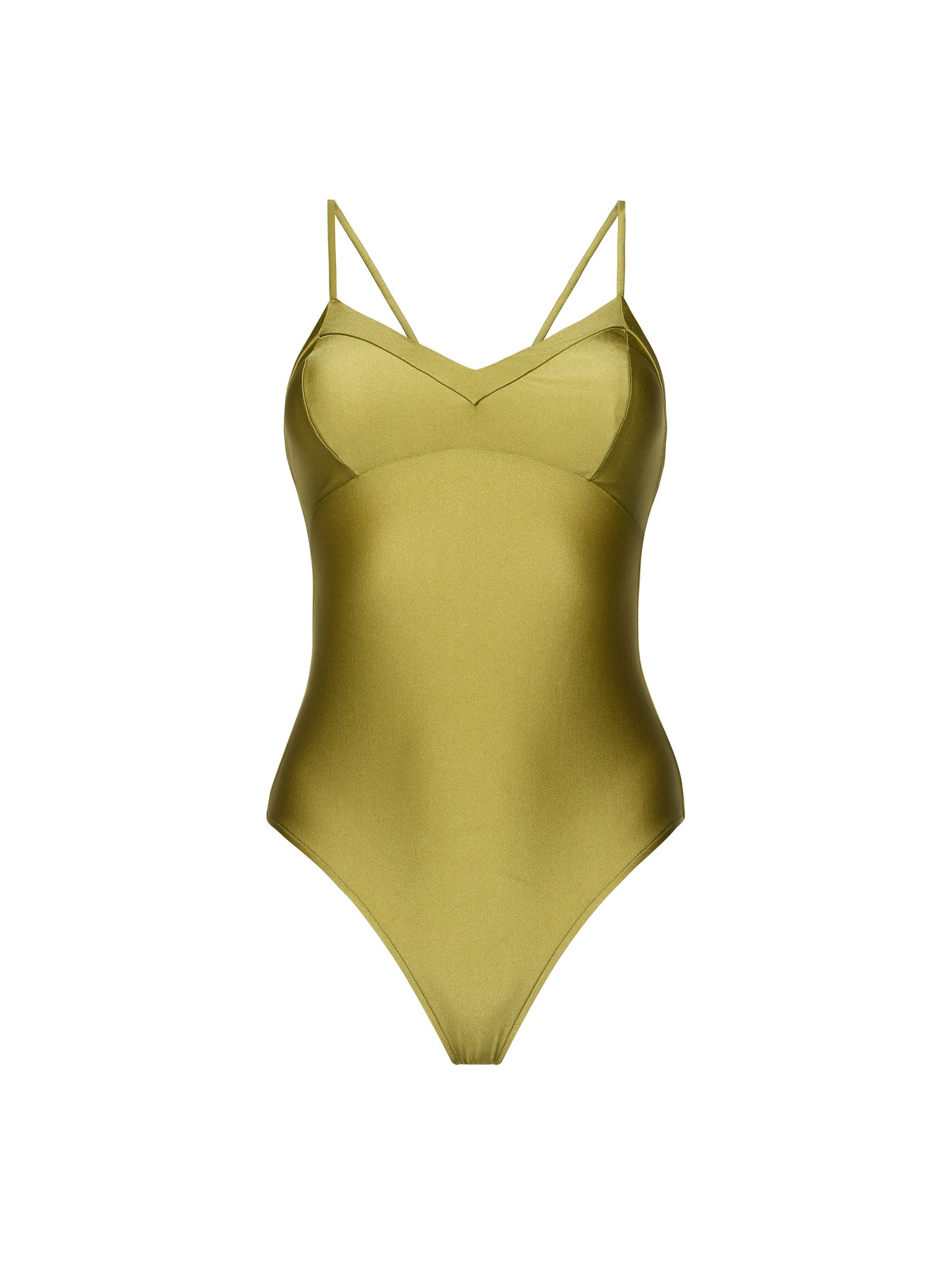 THE SAAR V-NECK BEST-SELLER SWIMSUIT | PEAR