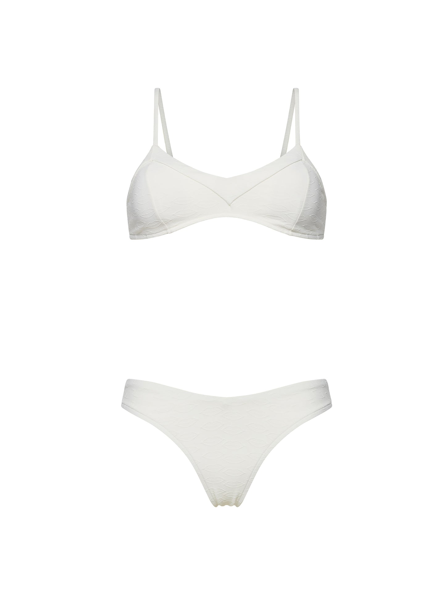 THE FAYE V-NECK BEST-SELLER BIKINI | FROSTY KISS