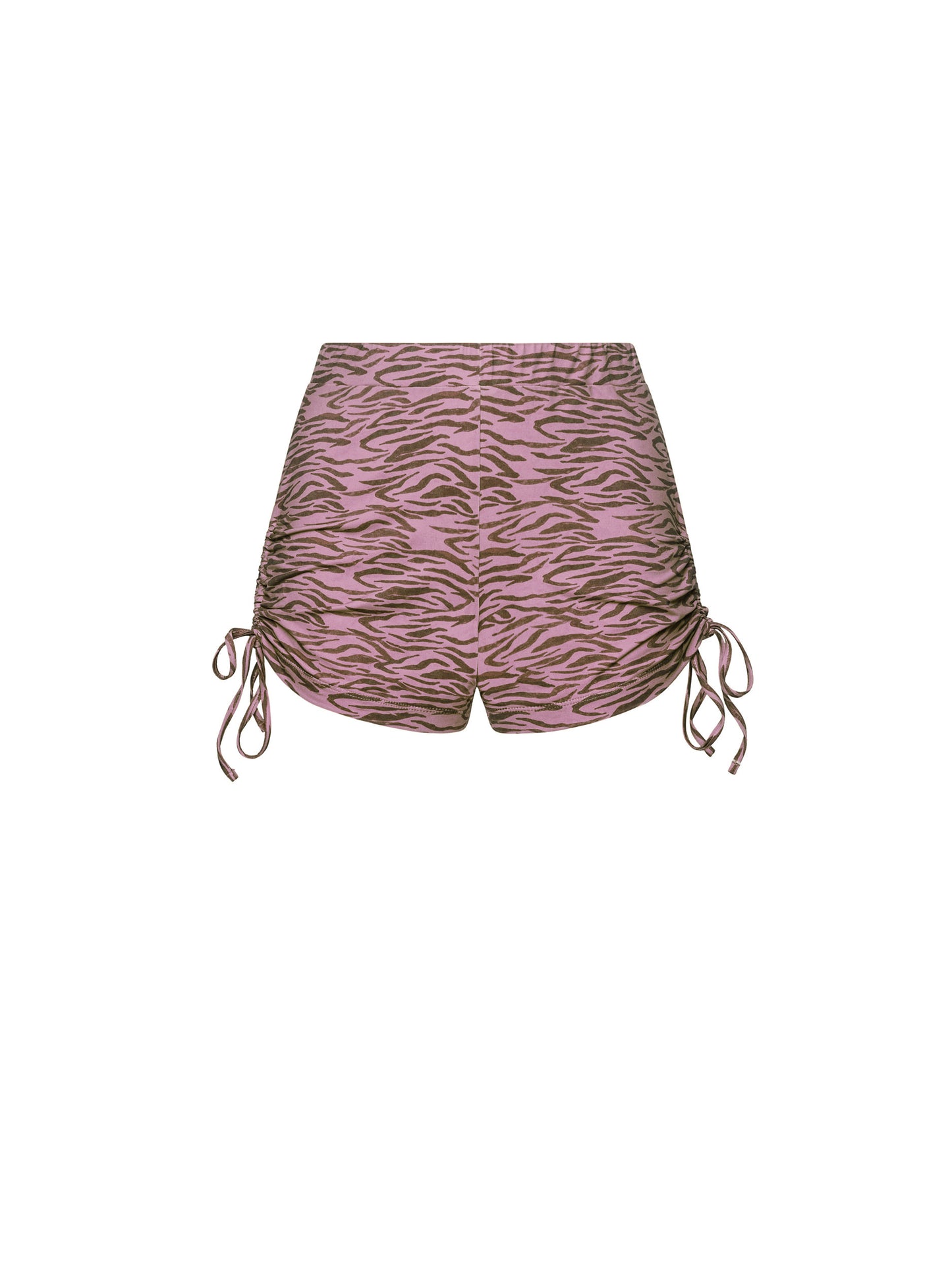 HOT SHOT SHORTS | DARK ROSE ZEBRA