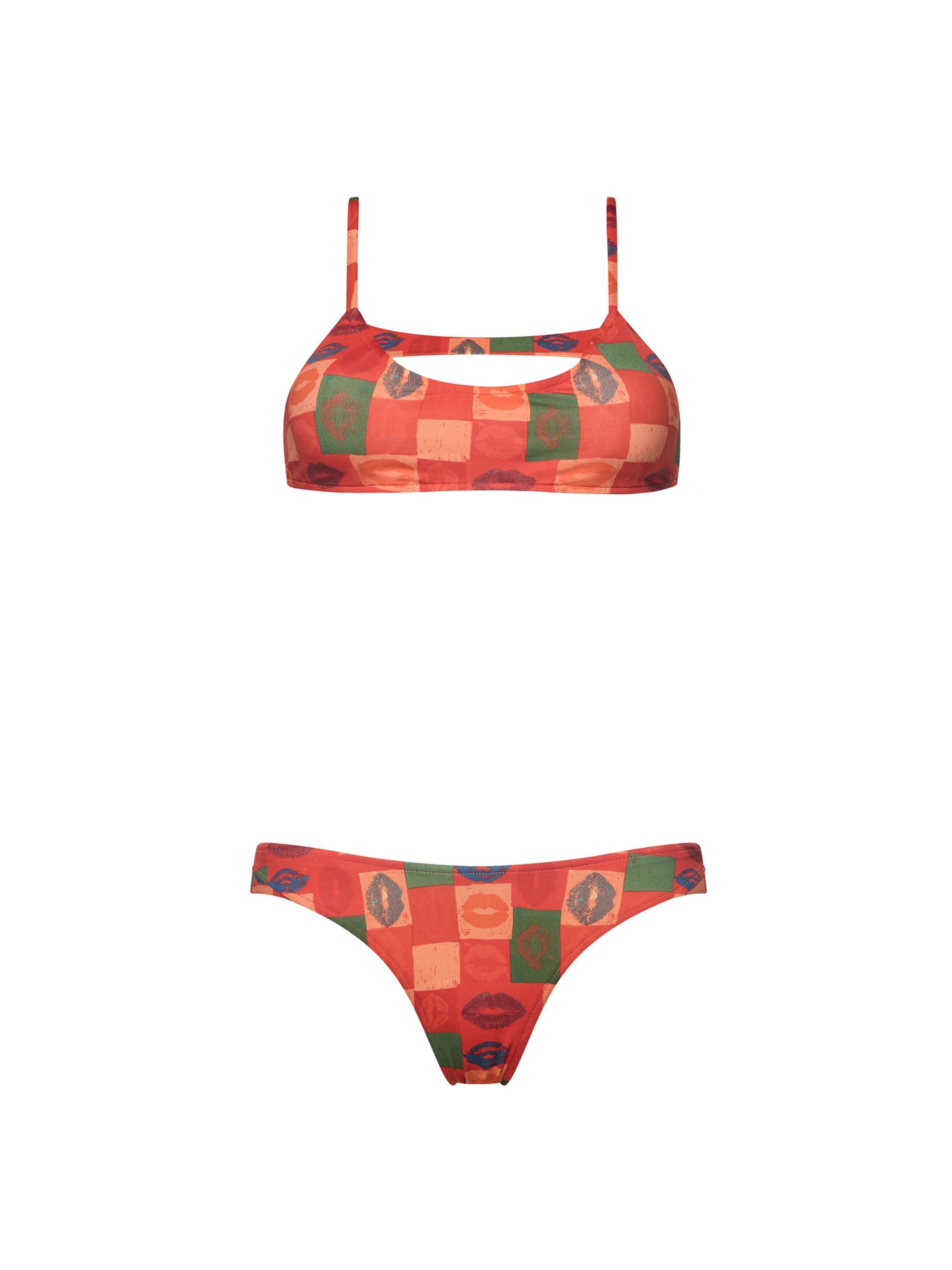 JACKPOT CUT-OUT BIKINI | RETRO LIPS