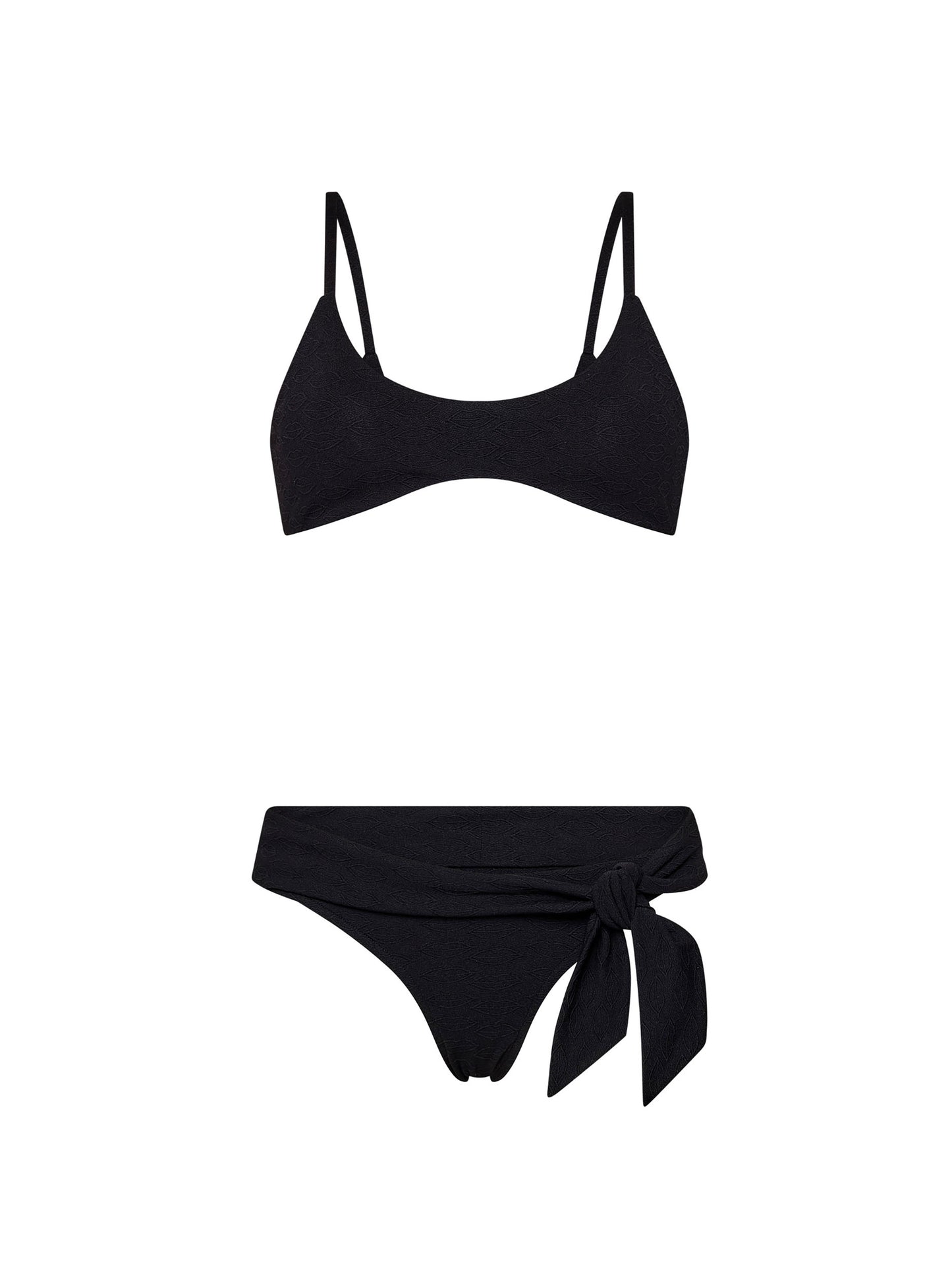 THE GUARI ROUND-NECK BEST-SELLER BIKINI | MIDNIGHT KISS