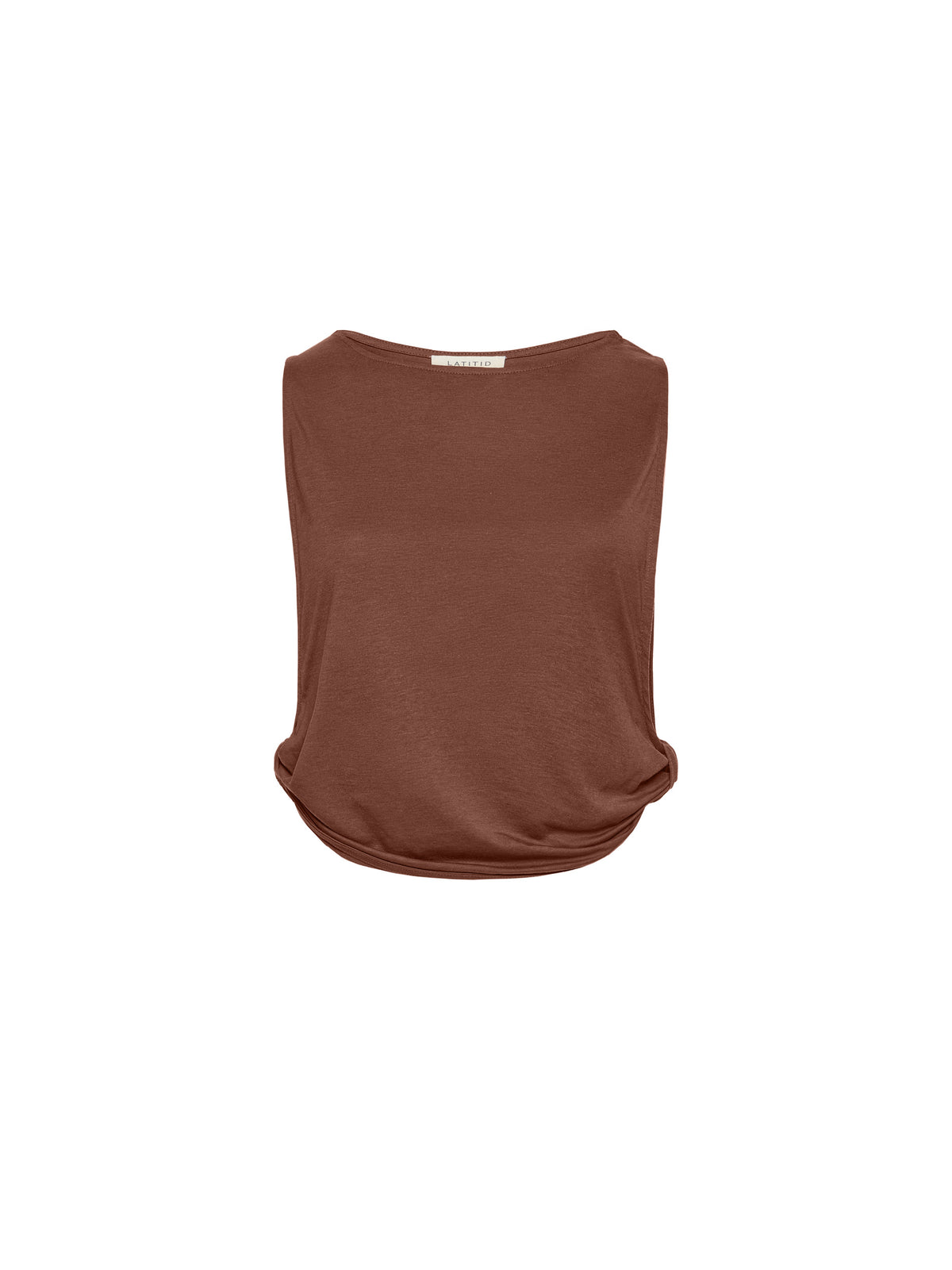 QUICK FIX TOP | BROWN TIRAMISU