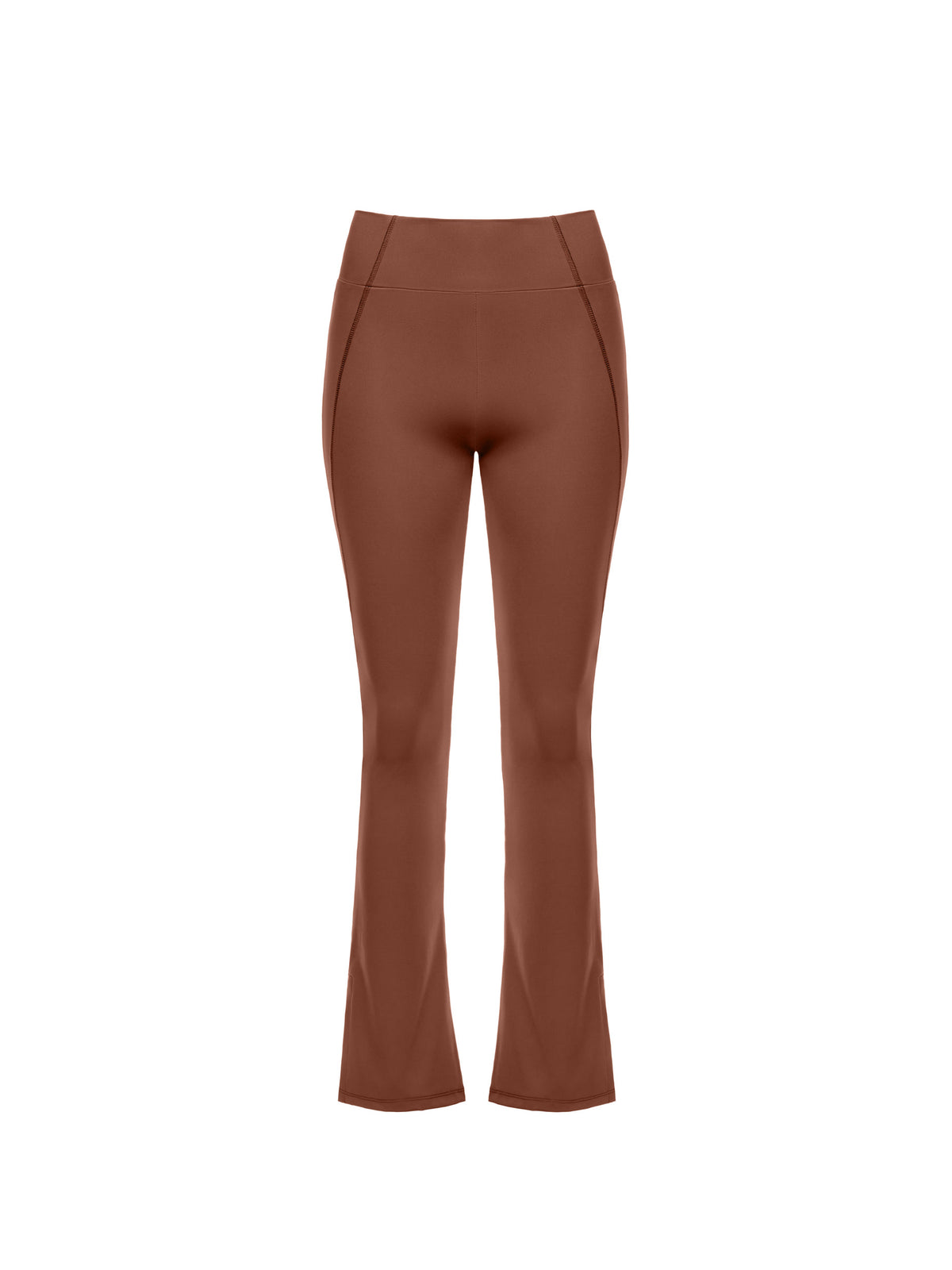 ALL DAY FLARE LEGGINGS | BROWN TIRAMISU