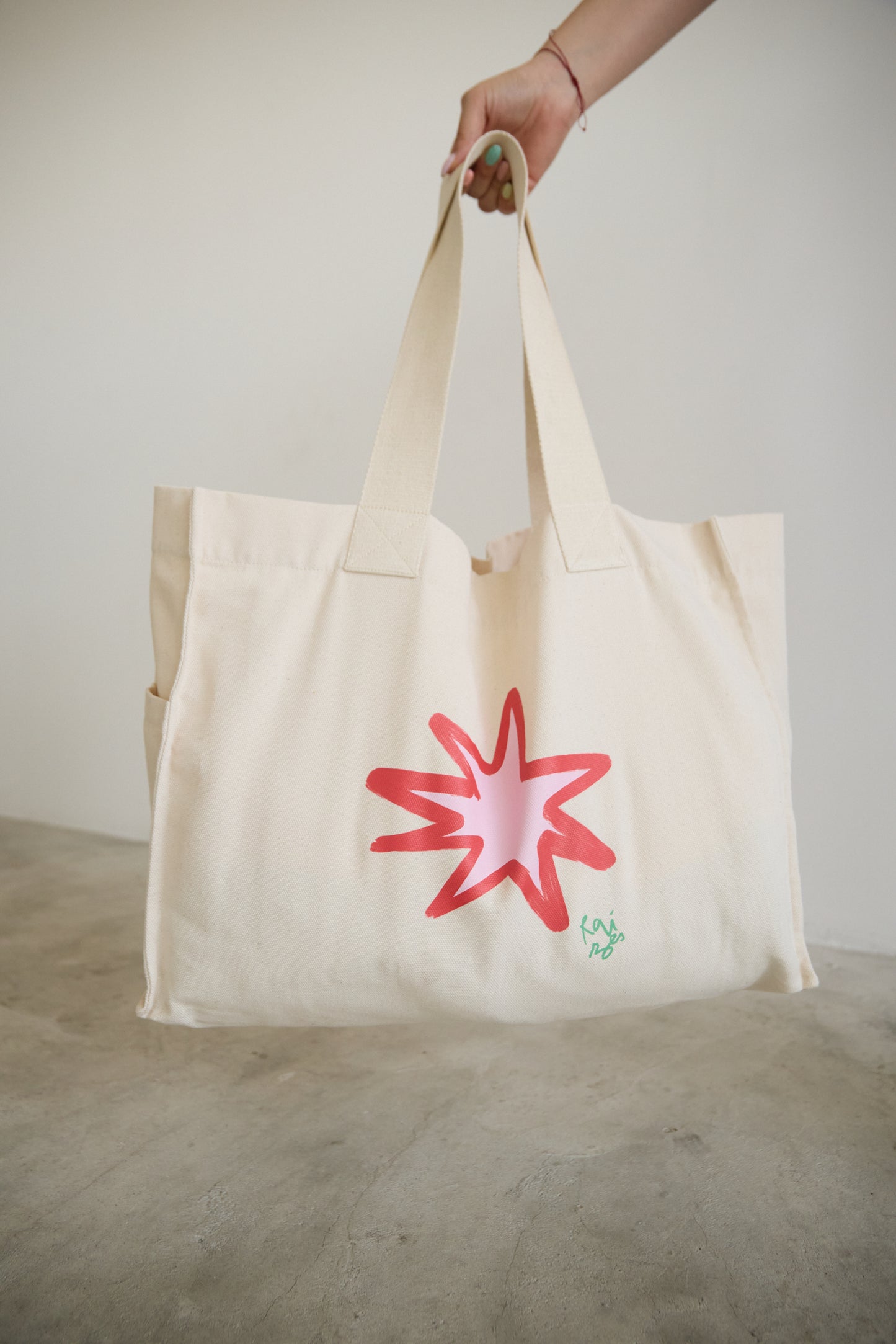 RAÍZES TOTE BAG | OFF-WHITE