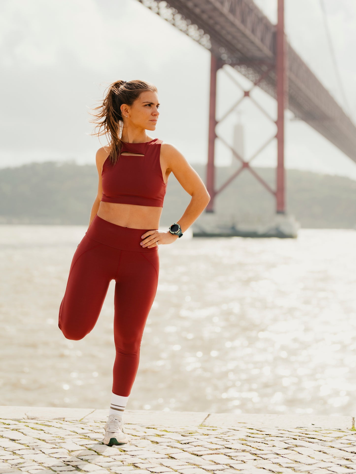 EFFORTLESS LEGGINGS | BURGUNDY