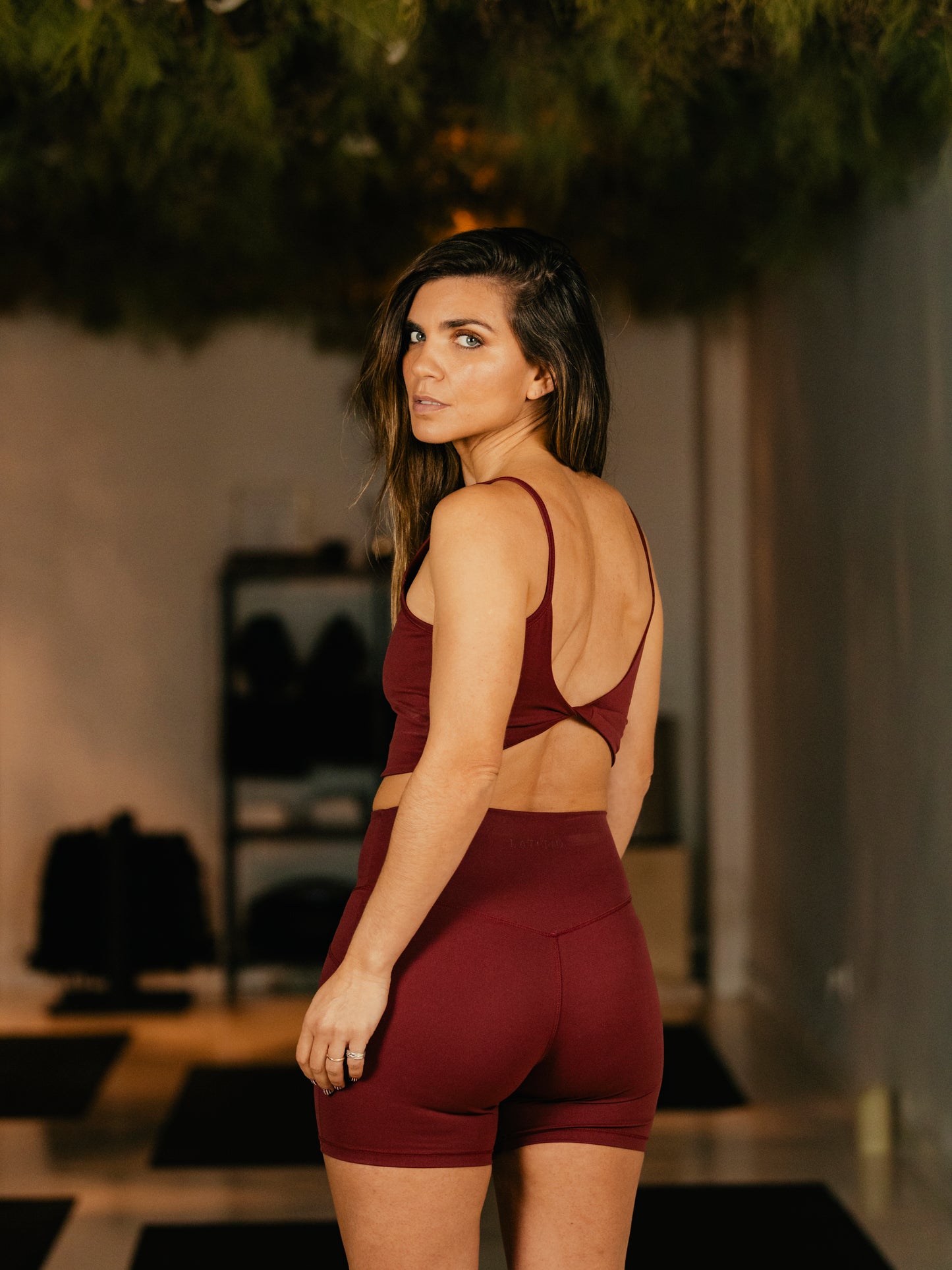 SPORTY SHORTS | BURGUNDY