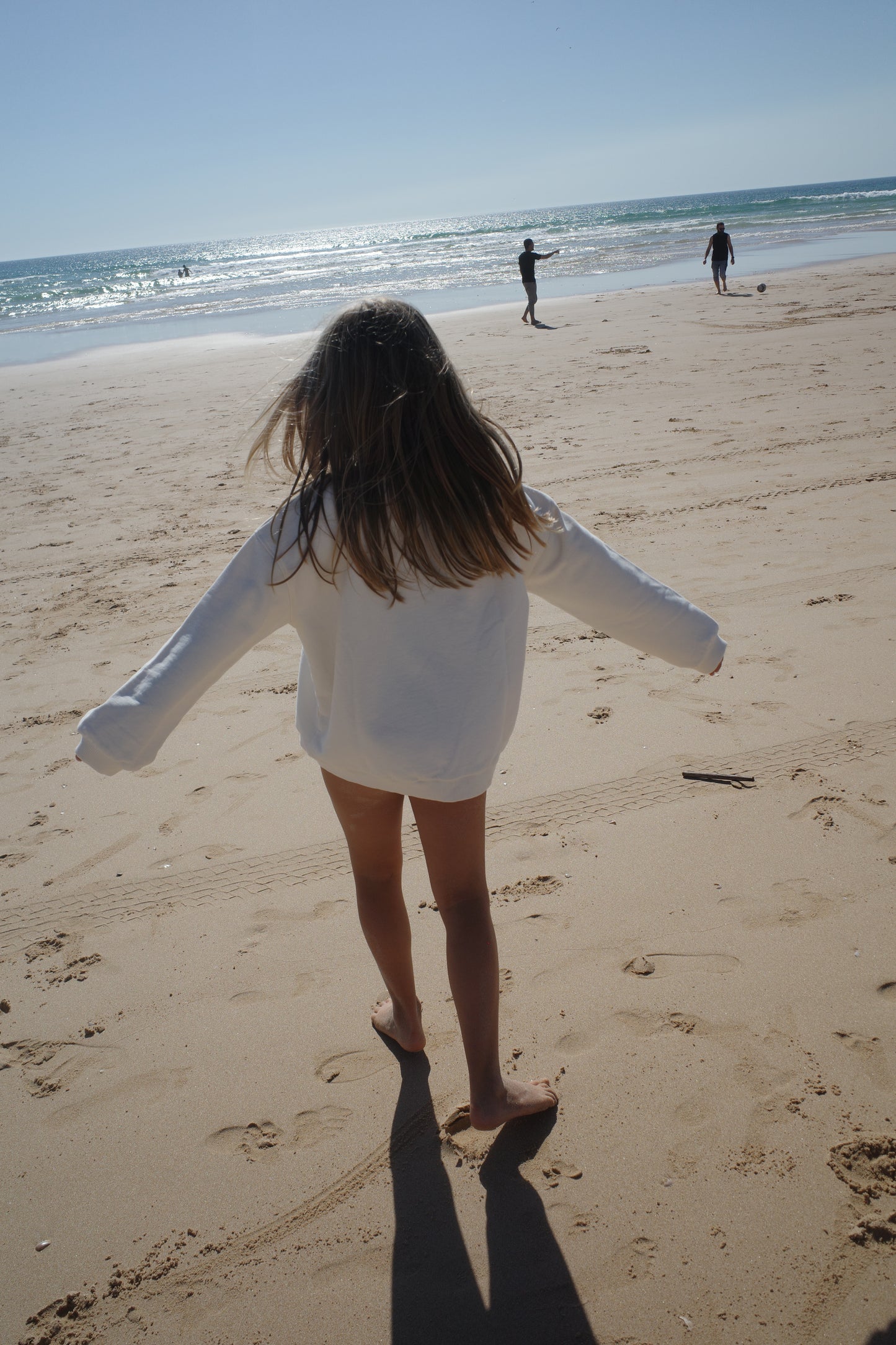 RAÍZES KIDS SWEATSHIRT | OFF-WHITE