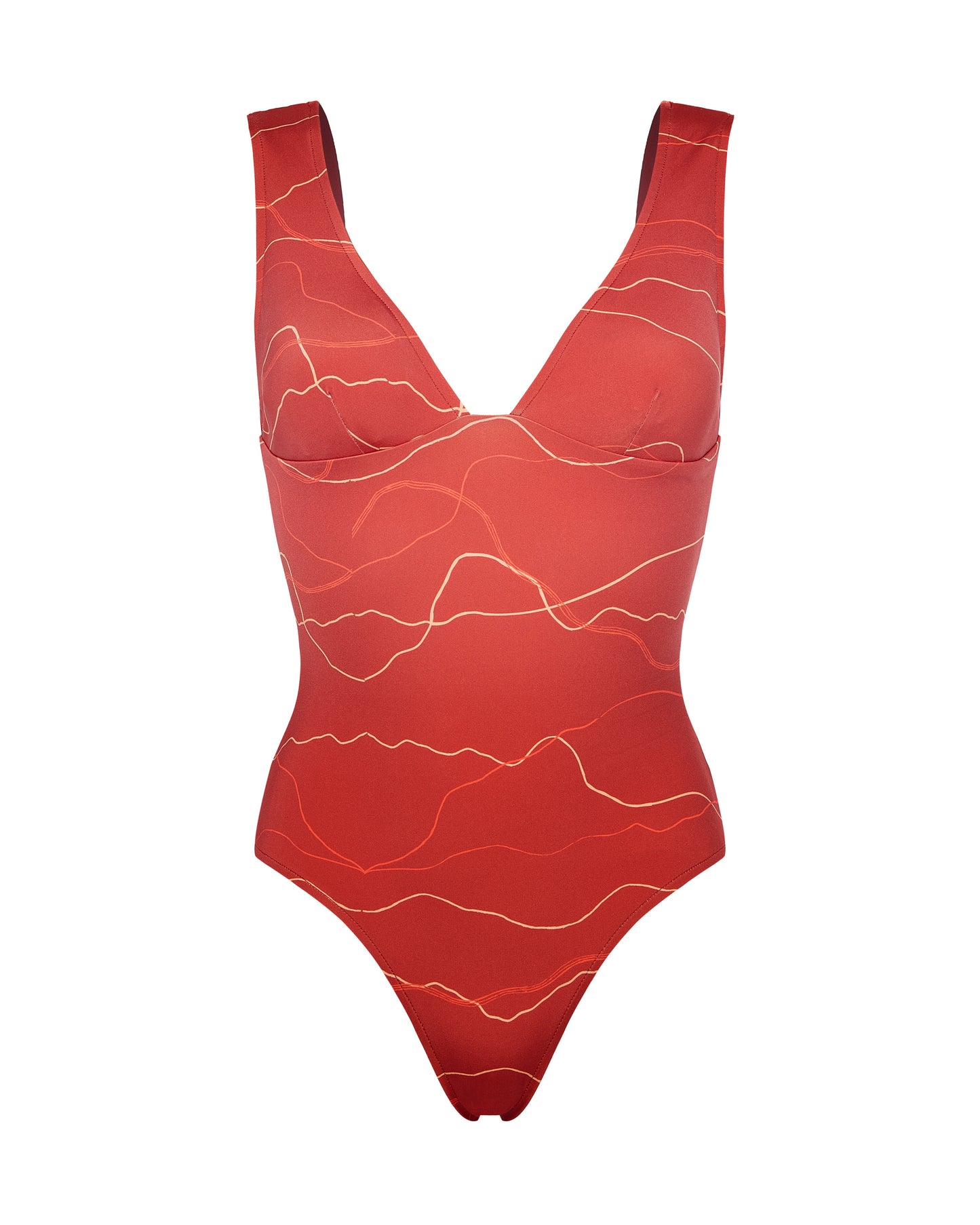 HUTTON SWIMSUIT | RUBY WAVES