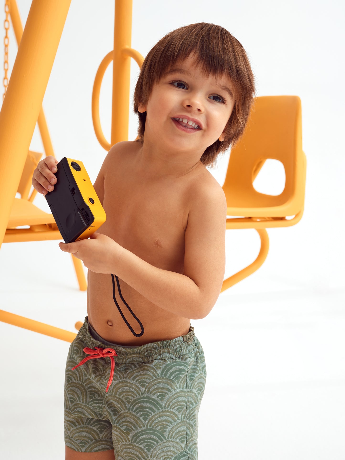 SONIC SWIM SHORTS | GREEN SWELLS