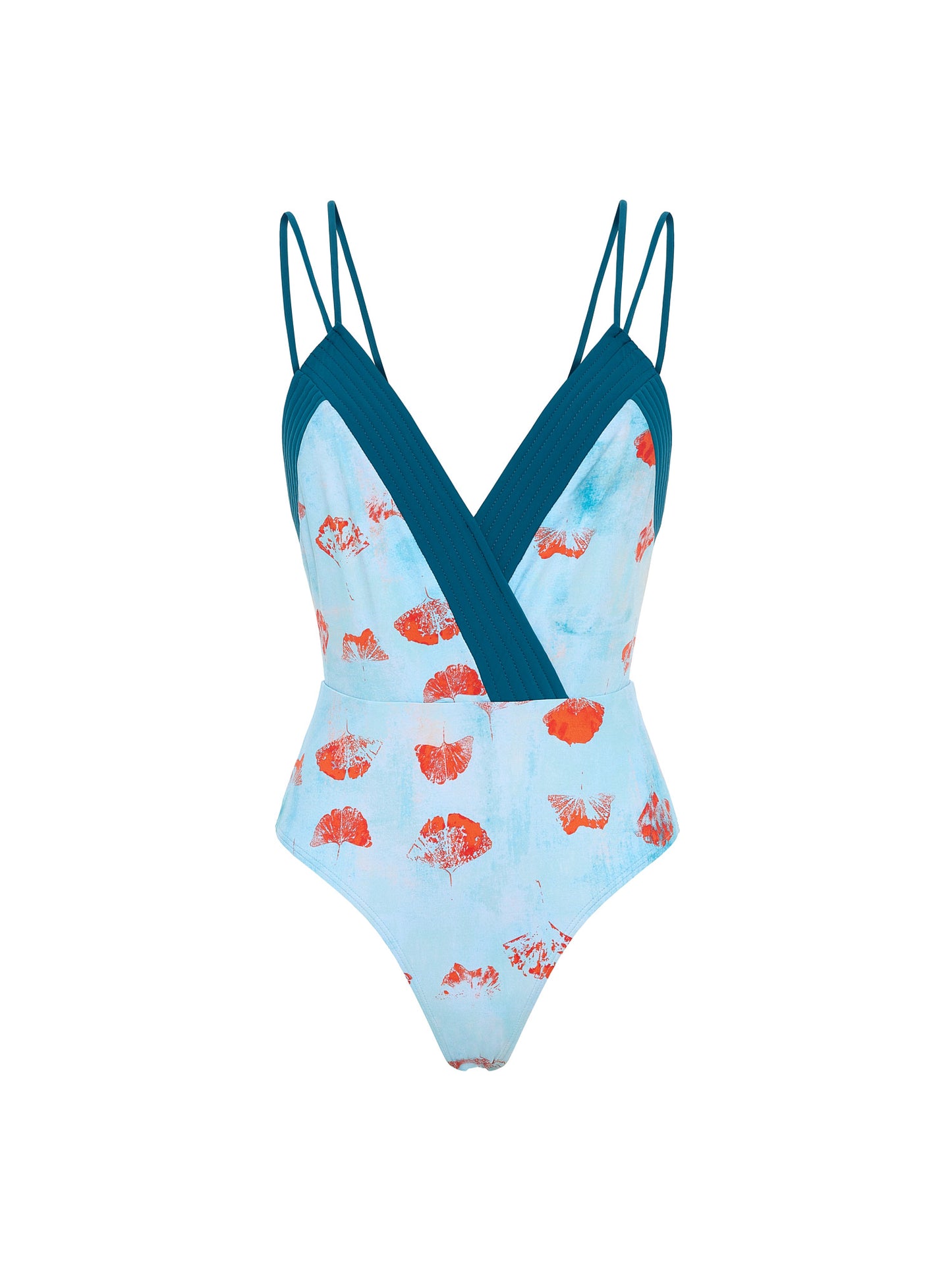 MIYAKO SWIMSUIT | BLUE BOTANIC
